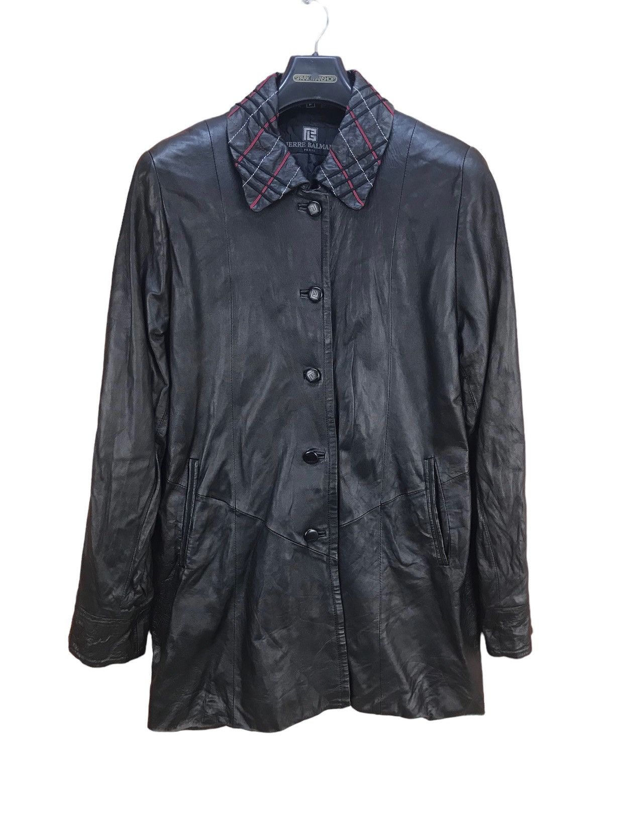 PIERRE BALMAIN PARIS Leather Jacket