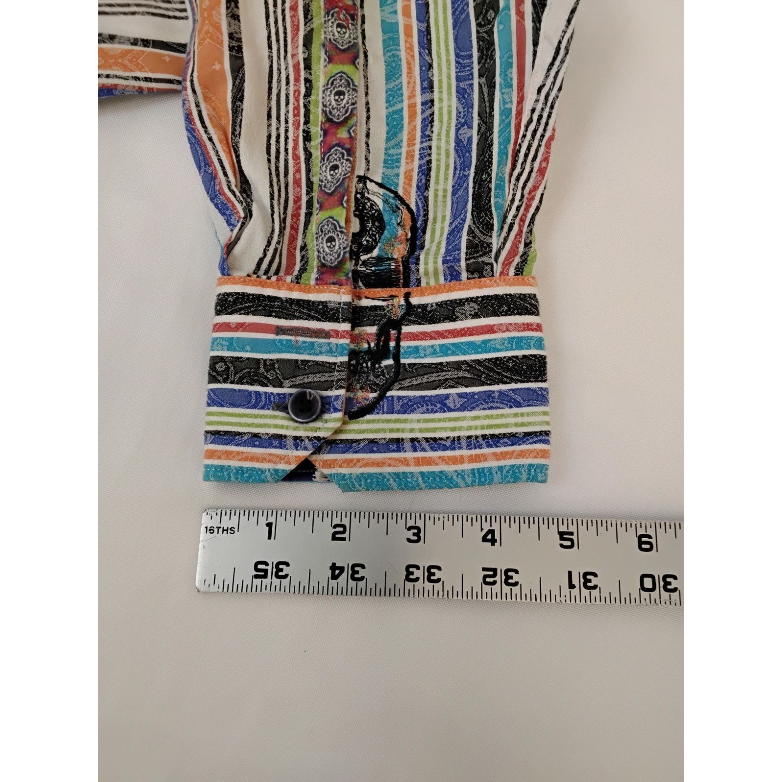 Robert Graham Robert Graham Button Up Shirt Men's L Multicolor Stripe Size US L / EU 52-54 / 3 - 16 Thumbnail