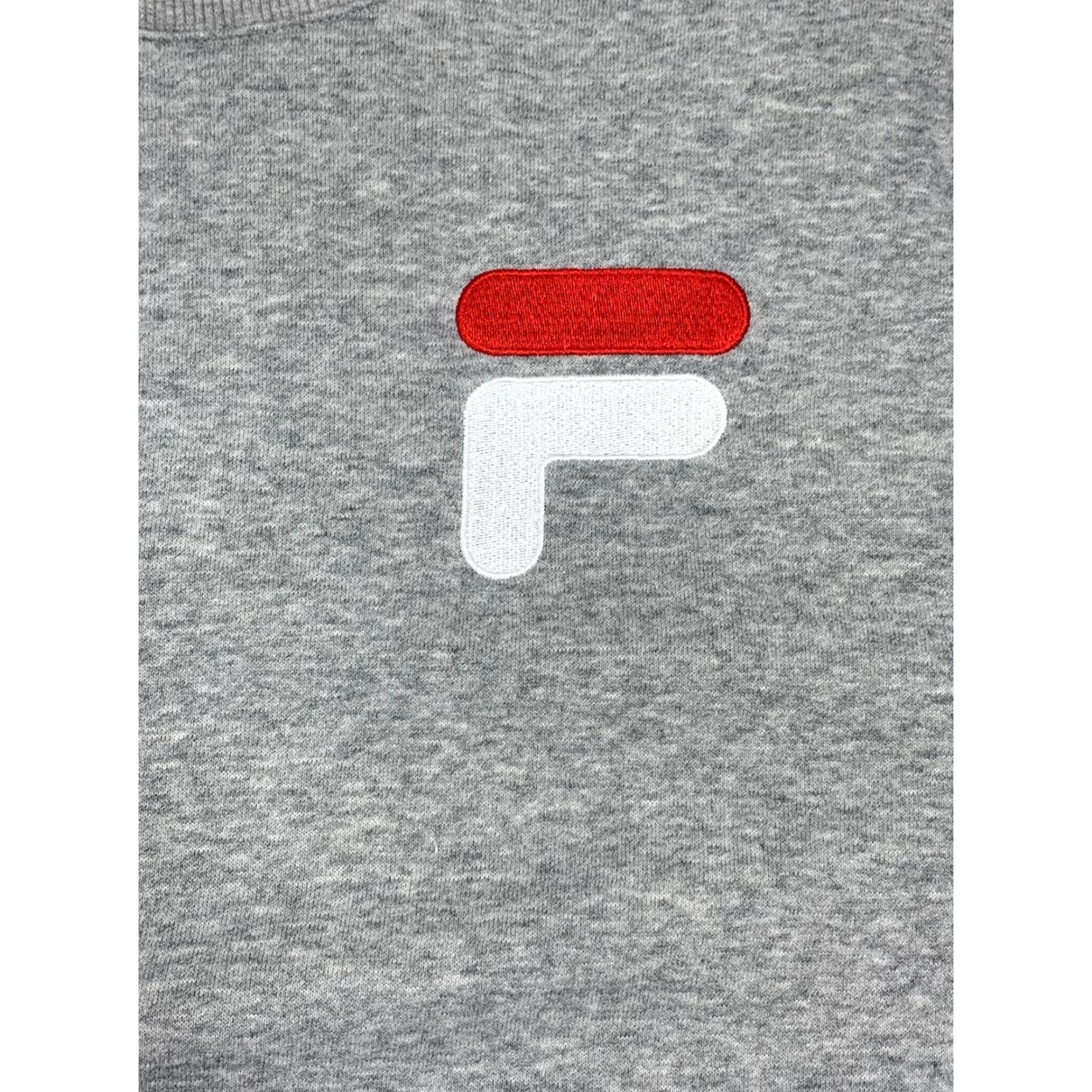 Fila VINTAGE FILA Gray Crewneck Sweatshirt M Logo Pullover Womens Sweatshirt 90s Size M / US 6-8 / IT 42-44 - 2 Thumbnail