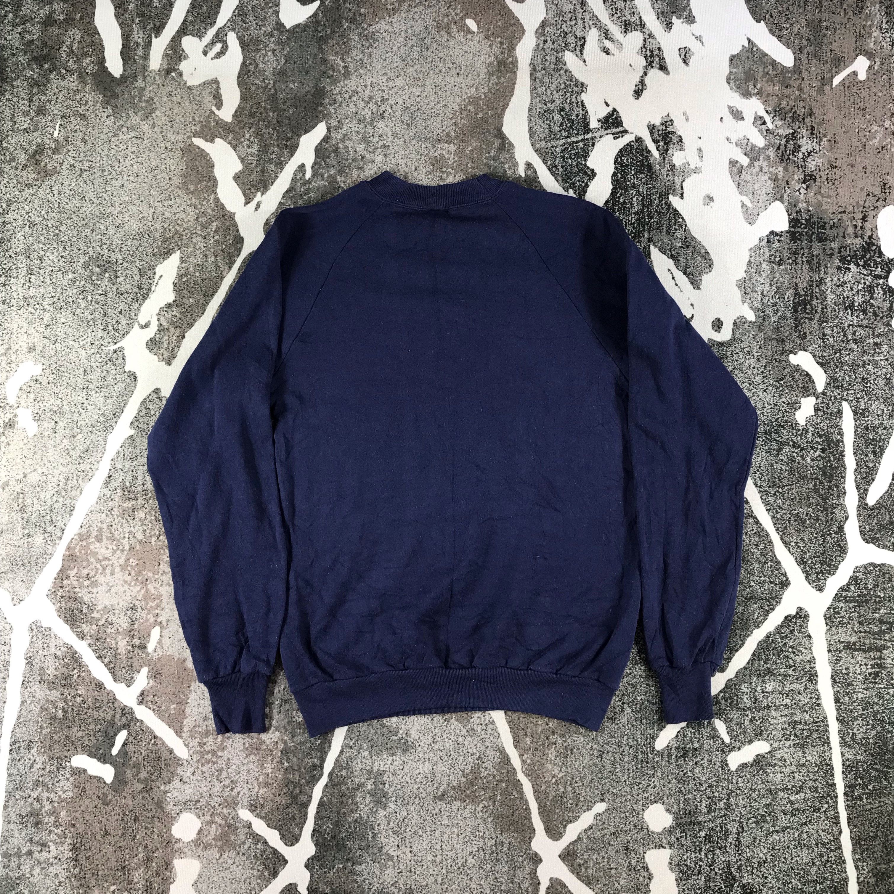 Vintage Vintage 80s PBA Police Pullover Sweatshirt F142 Size US M / EU 48-50 / 2 - 2 Thumbnail