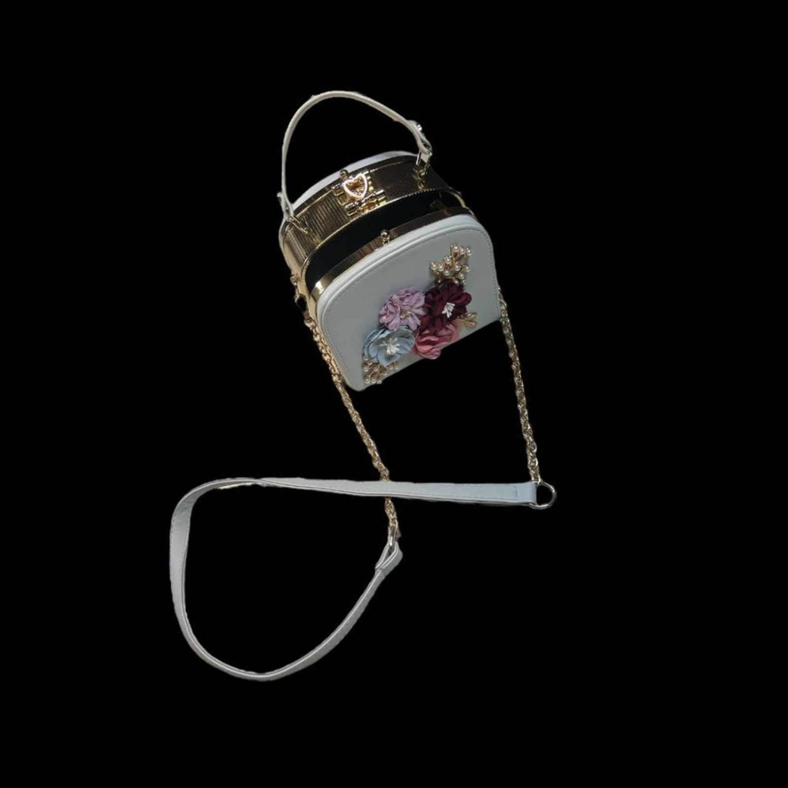 NBDN Nobrandedon Floral Fashion Crossbody Handbag Size ONE SIZE - 6 Thumbnail