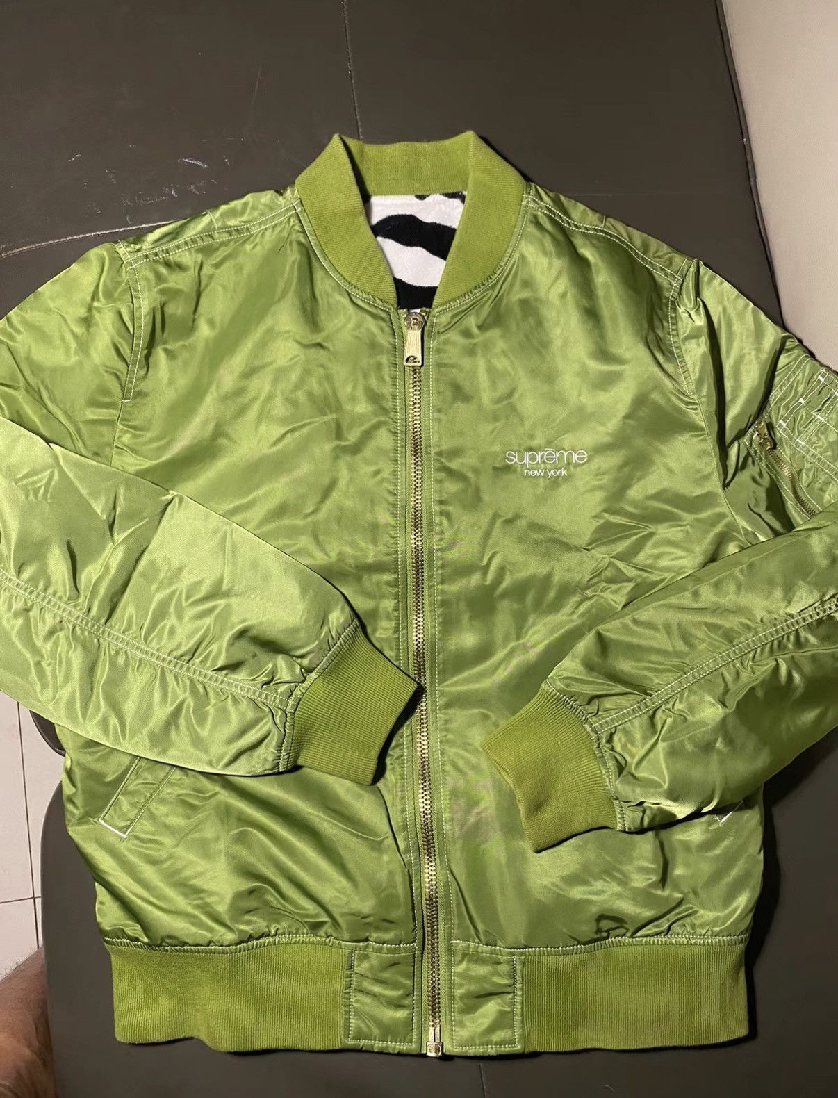 Supreme Supreme MA-1 jacket J35 Size US M / EU 48-50 / 2 - 1 Thumbnail