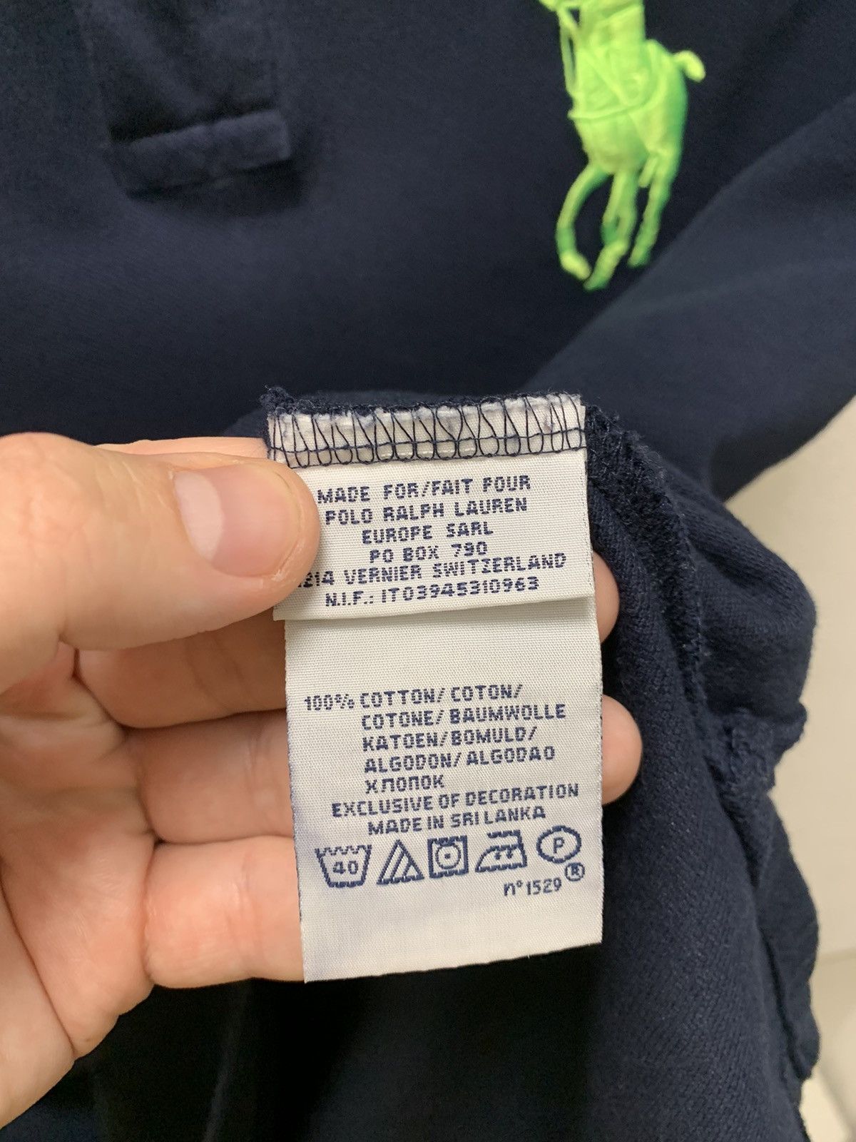RRL Ralph Lauren Polo Ralph Lauren PRL navy blue Polo 3 M-L as Size US L / EU 52-54 / 3 - 5 Thumbnail