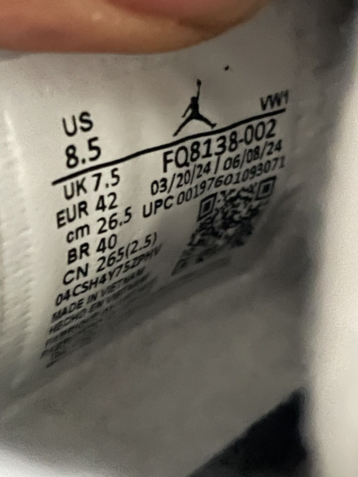 Jordan Brand Jordan 4 Fear Size US 8.5 / EU 41-42 - 8 Thumbnail