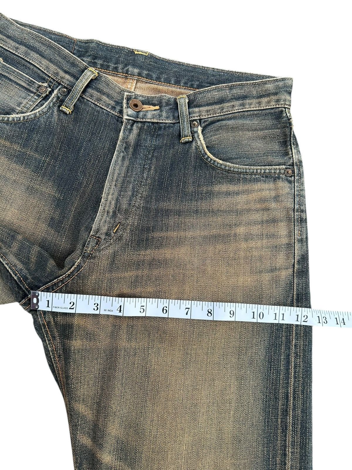 Kapital Vintage Edwin 505zx Selvedge Rusty Mudwash Denim Jeans Size US 31 - 12 Thumbnail