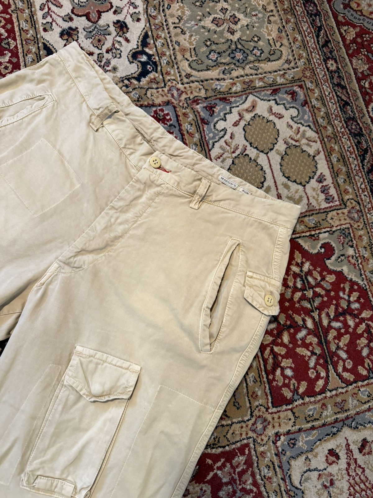 Mason's Mason’s Vintage Multi Pocket Pants Japanese Brand Rare Hype Size US 34 / EU 50 - 5 Thumbnail
