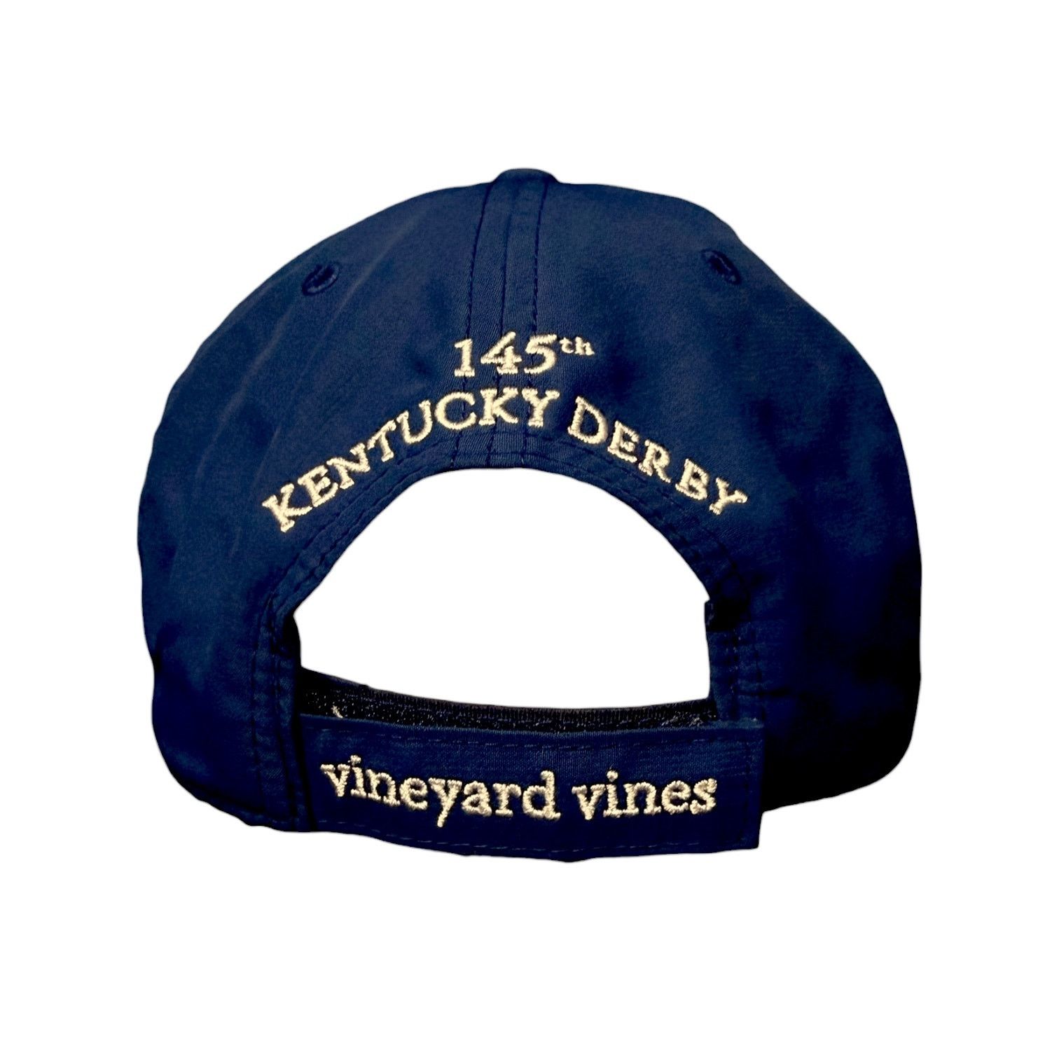 Vineyard Vines Vineyard Vines 145th Kentucky Derby Blue Strapback Hat OS Size ONE SIZE - 3 Thumbnail