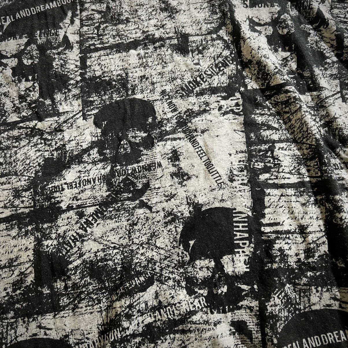 Japanese Brand HEAVEN AND EARTH Grey Skull Print Sleeveless Maxi Dress Size M / US 6-8 / IT 42-44 - 5 Thumbnail