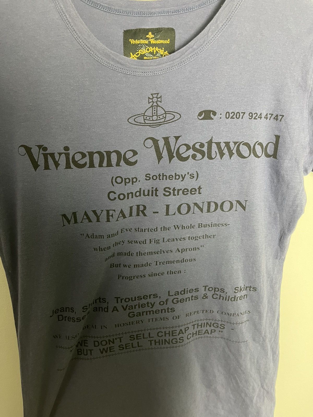 Vivienne Westwood Vivienne westwood tee tshirt Size US XS / EU 42 / 0 - 2 Thumbnail