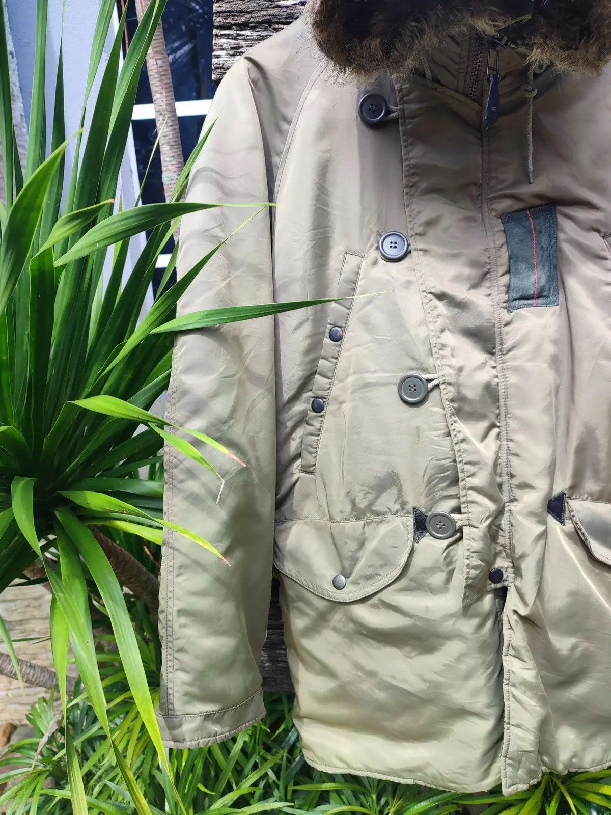 Avirex Vintage Y2K Avirex Officers Military Parka – Faux Fur Lined Size US L / EU 52-54 / 3 - 6 Thumbnail
