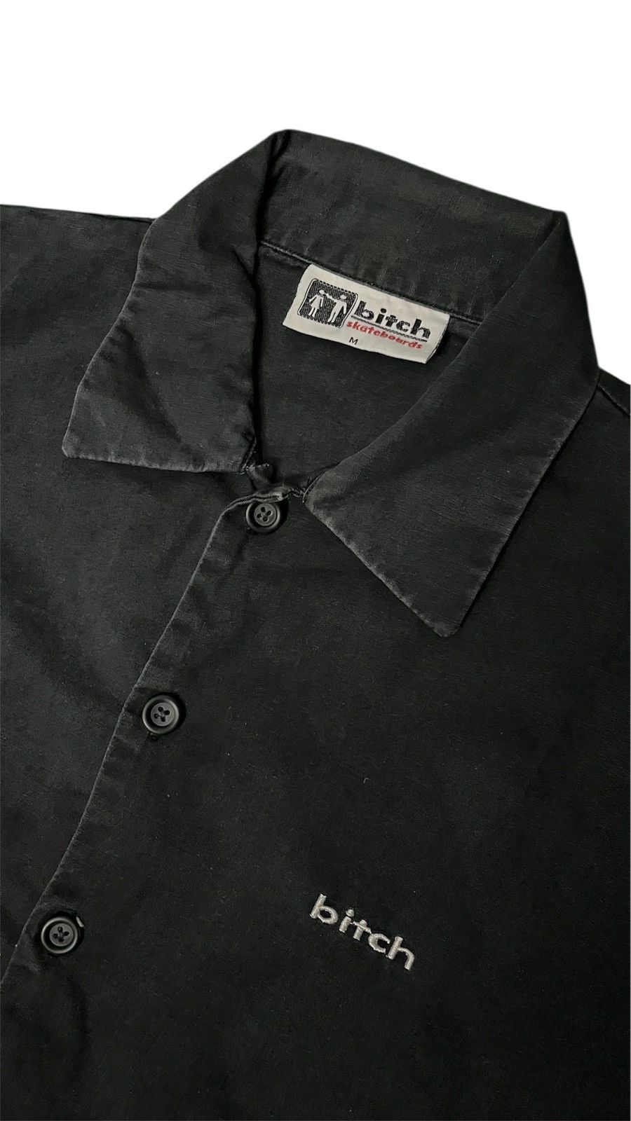 Girl Skateboards BITCH SKATEBOARDS BUTTON UP SHIRT x VINTAGE x RARE Size US M / EU 48-50 / 2 - 3 Thumbnail
