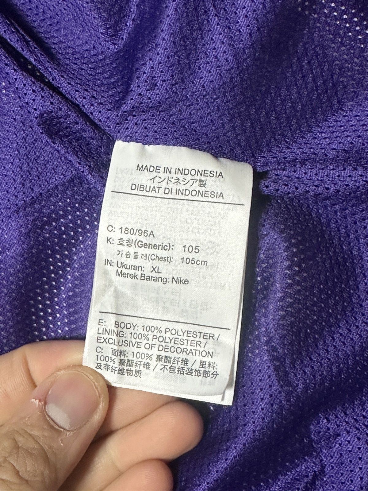 Nike Lebron James Nike Fleece Purple XL NWT Chess Pawn RARE Size US XL / EU 56 / 4 - 13 Thumbnail