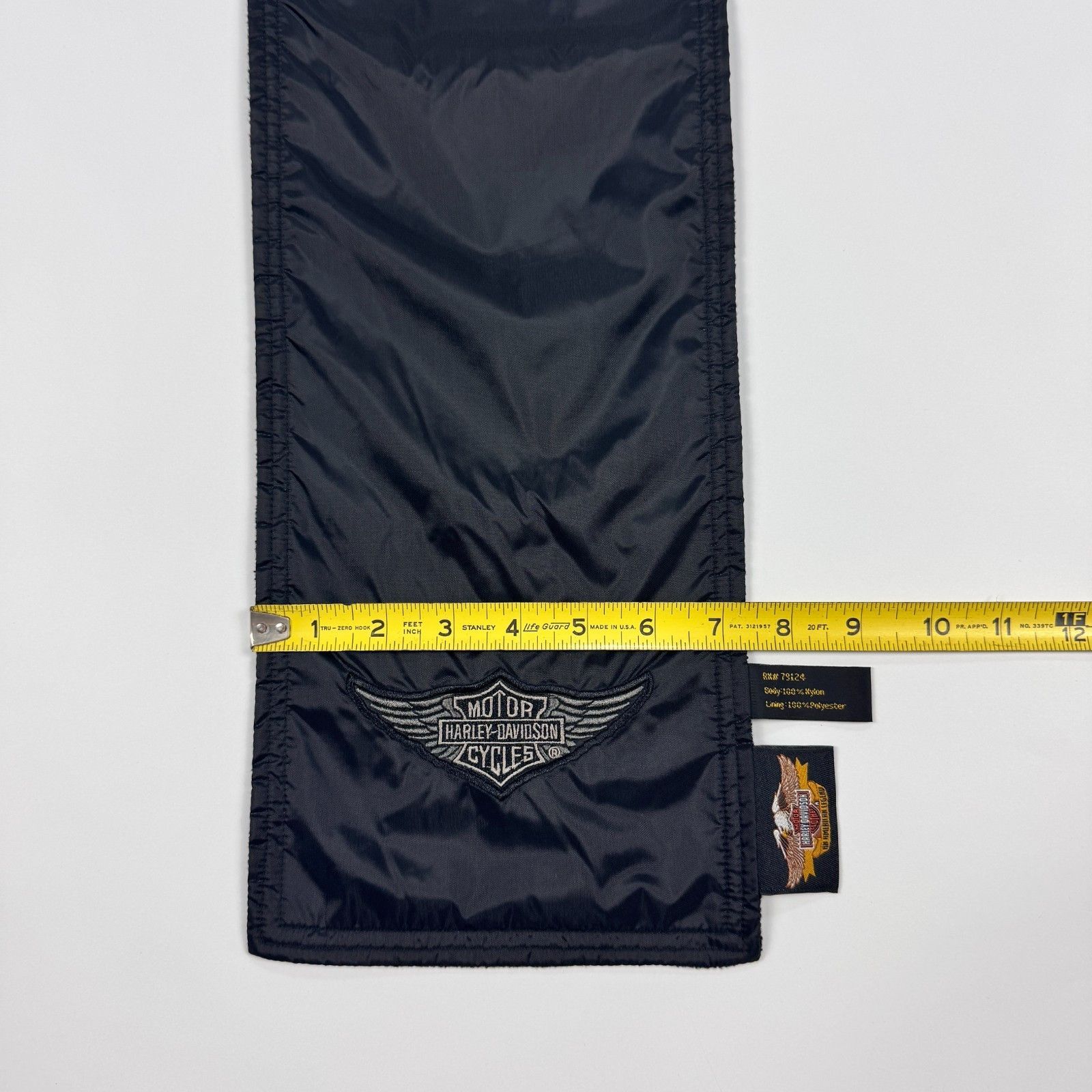 Harley Davidson Harley-Davidson Fleece Lined Embroidered Logo Scarf Size ONE SIZE - 7 Thumbnail