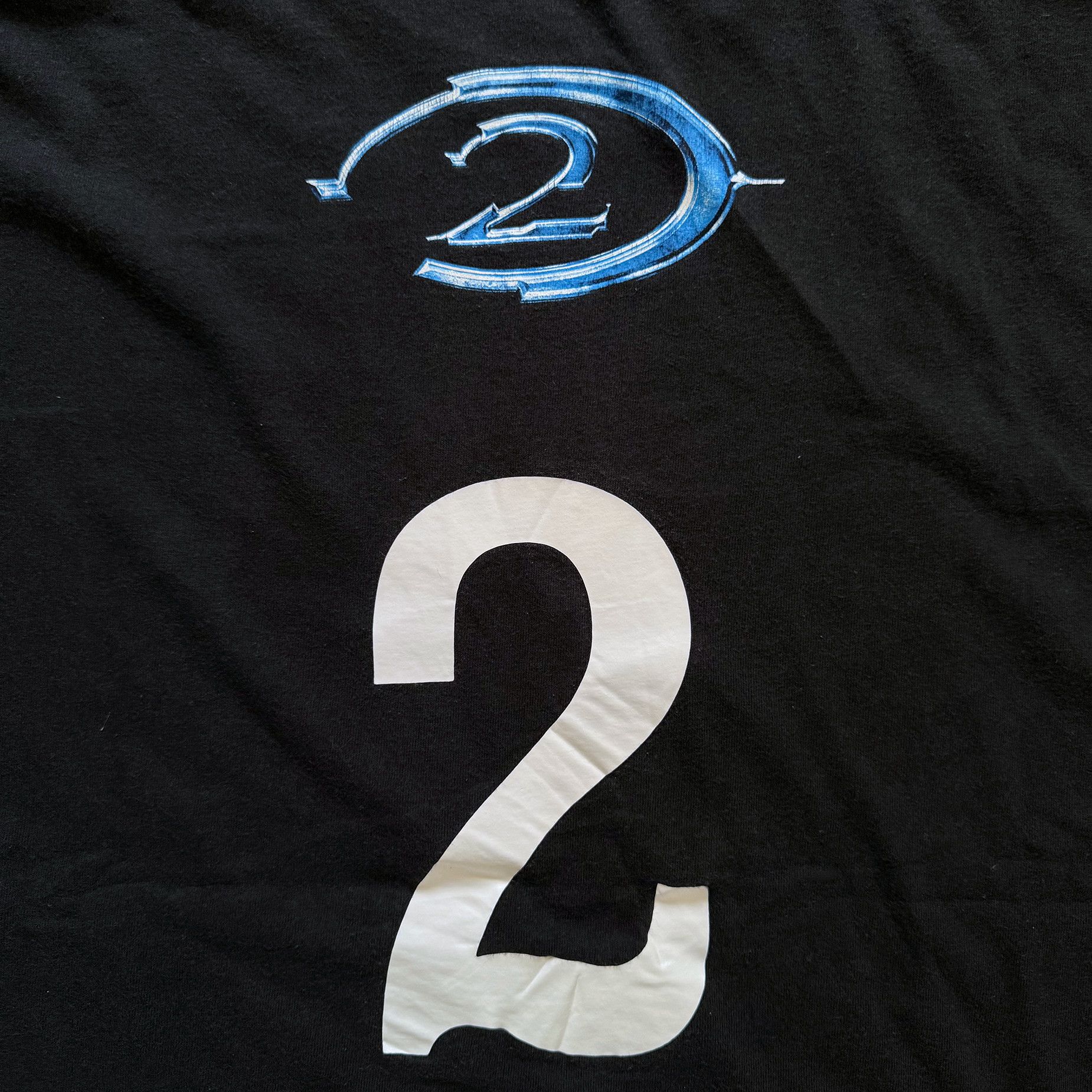 Vintage 2004 Vintage Halo 2 Go Earth Logo Promo Tee Size US XL / EU 56 / 4 - 4 Thumbnail