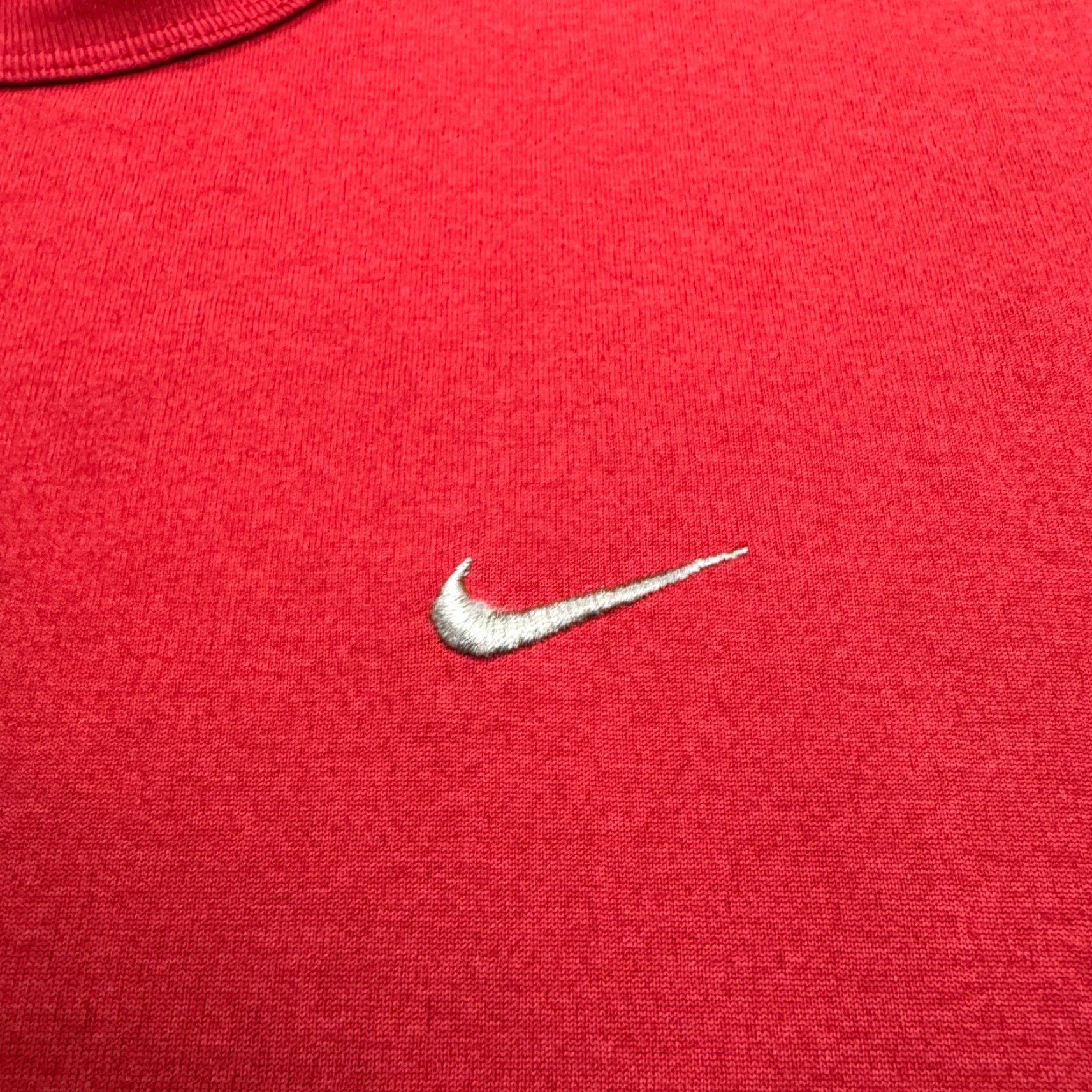 Nike VINTAGE Nike Fit T-Shirt Mens L Red Crew Neck Nike Fit Basic Casual Activewear 90s Sports Athleisure Shirt Short Sleeve Traditional Logo Solid Size US L / EU 52-54 / 3 - 7 Thumbnail
