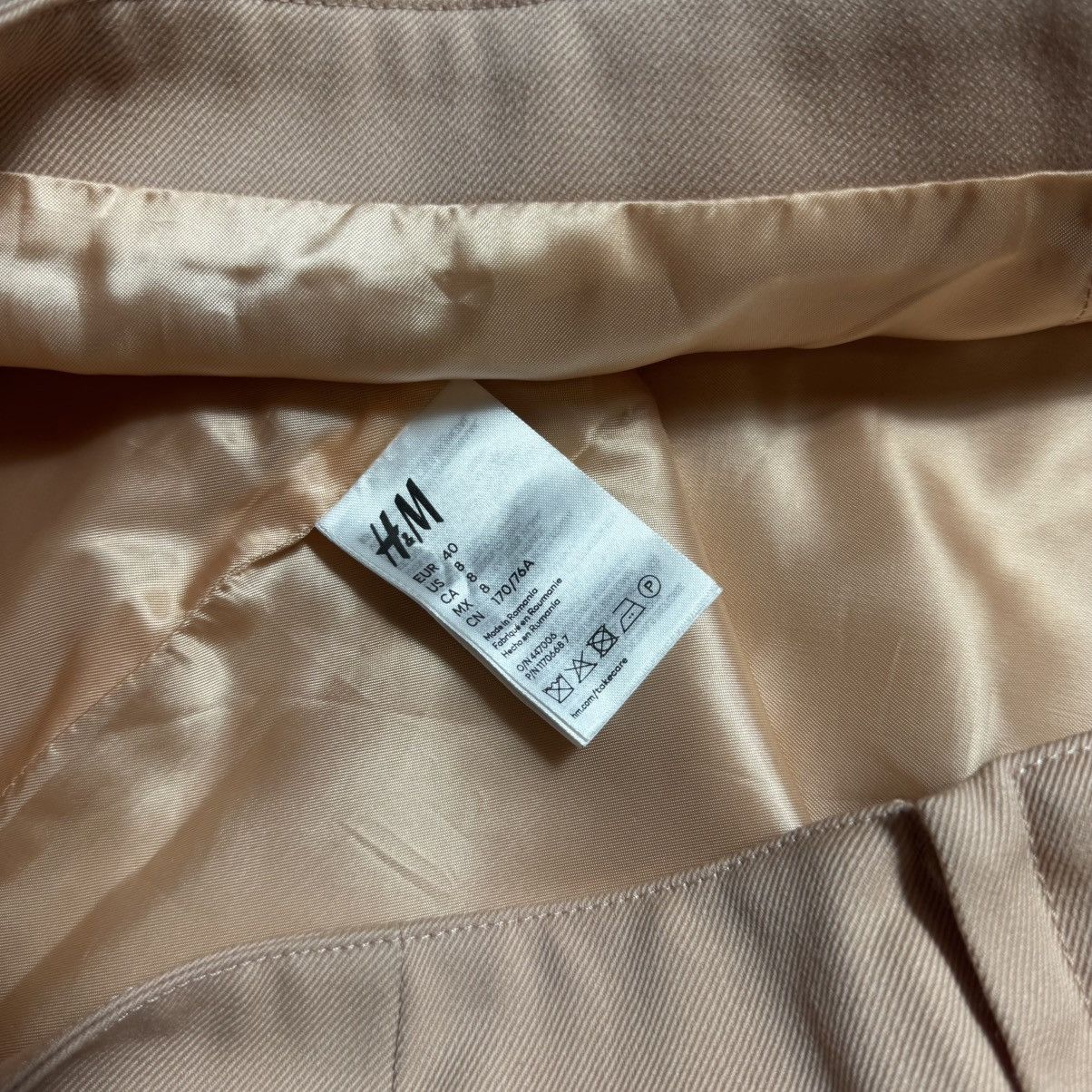 H&M × Mugler Thierry Mugler X H&M WoolSkirt Size 30" / US 8 / IT 44 - 6 Thumbnail