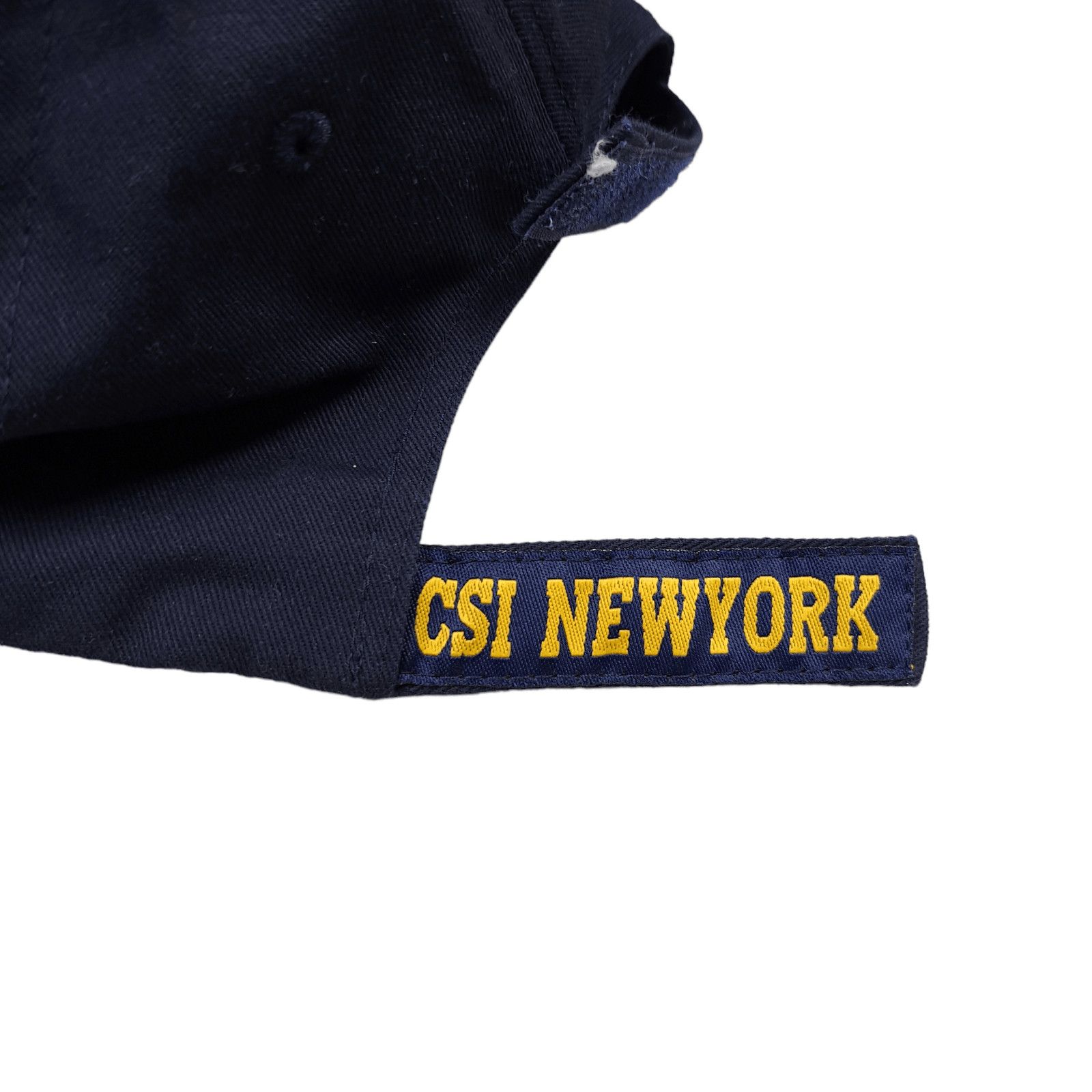Vintage 💎 Bundle of 2 CSI New York T-shirt Cap Navy Police Vintage Size US L / EU 52-54 / 3 - 8 Thumbnail