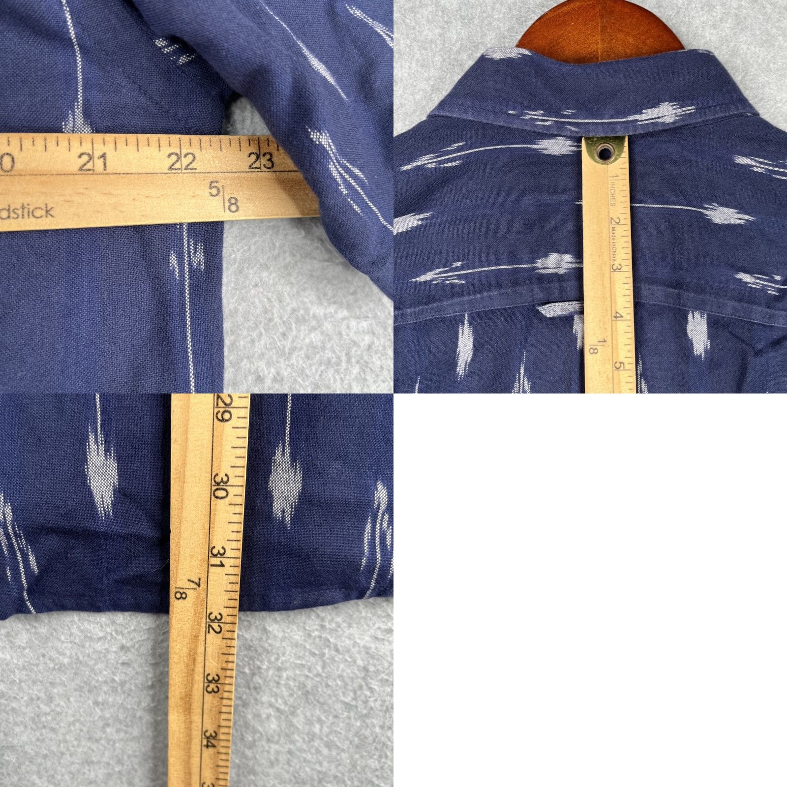 Orvis Orvis Arrow Print Casual Outdoor Shirt M Navy Short Sleeve Button Up Pocket Size US M / EU 48-50 / 2 - 8 Thumbnail