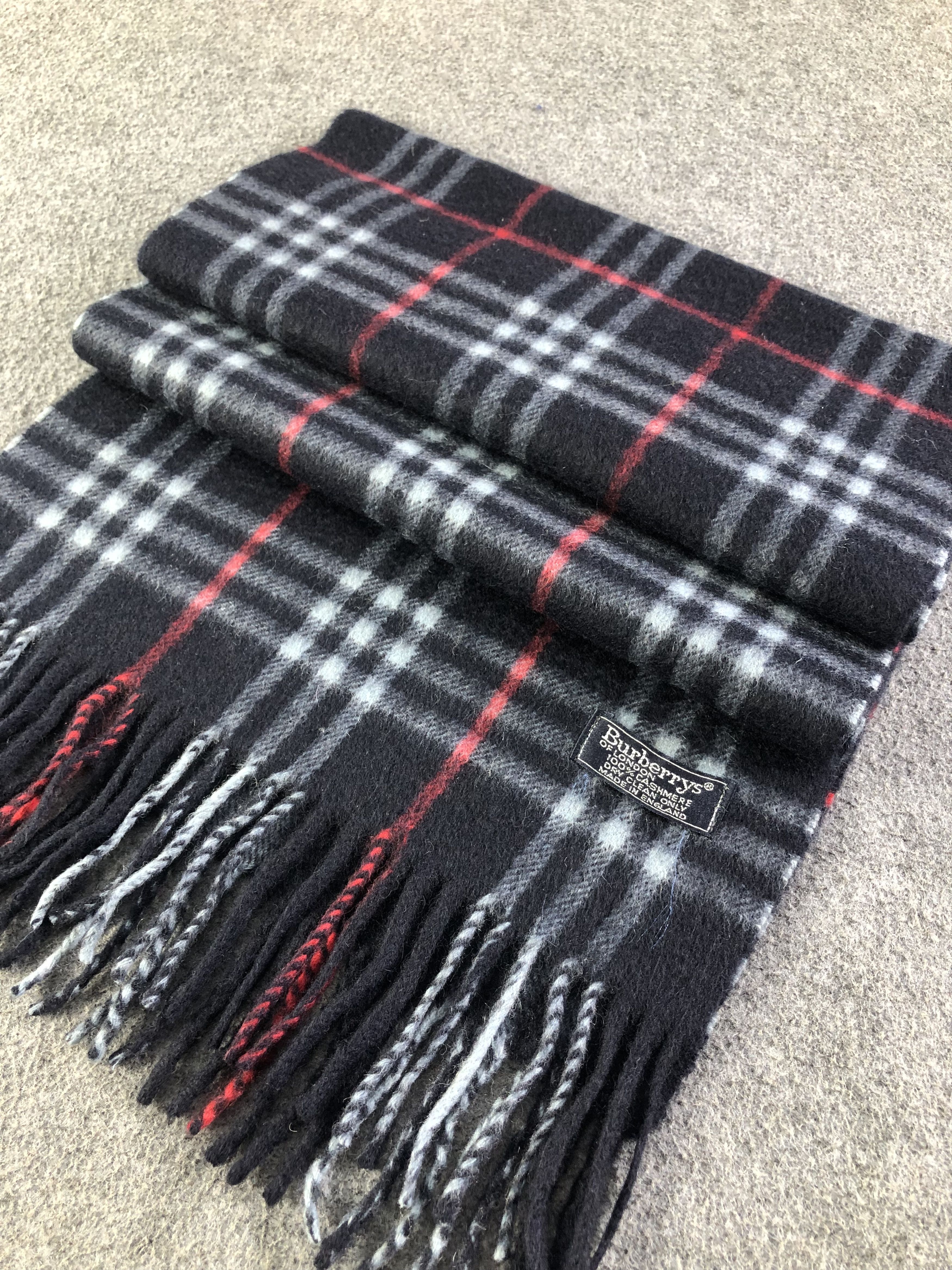 Burberry Burberry Cashmere Scarf / Muffler / Neckwear SS1339 Size ONE SIZE - 3 Thumbnail