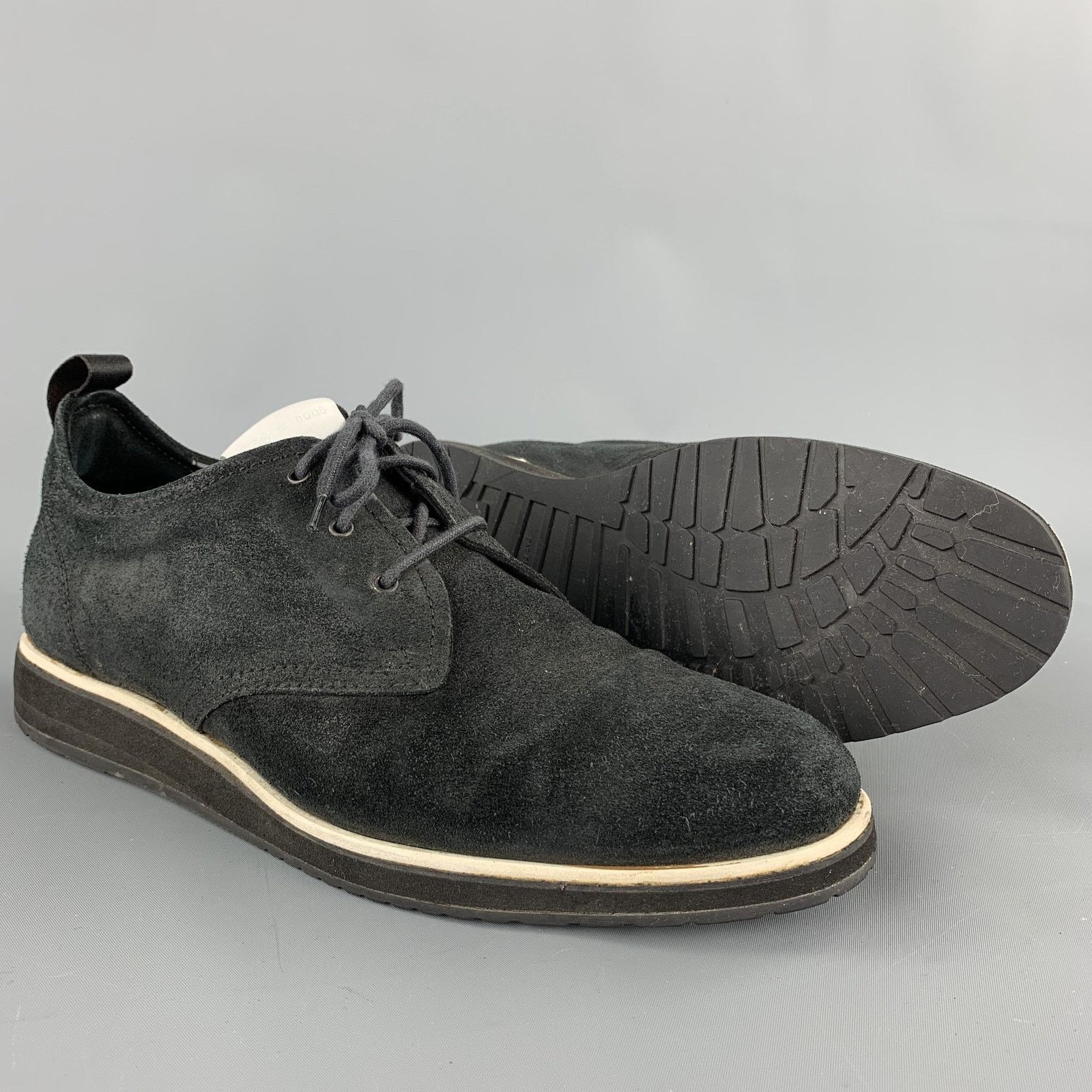 Rag & Bone RAG & BONE Size 10 Black Suede Lace Up Shoes Size US 10 / EU 43 - 3 Thumbnail