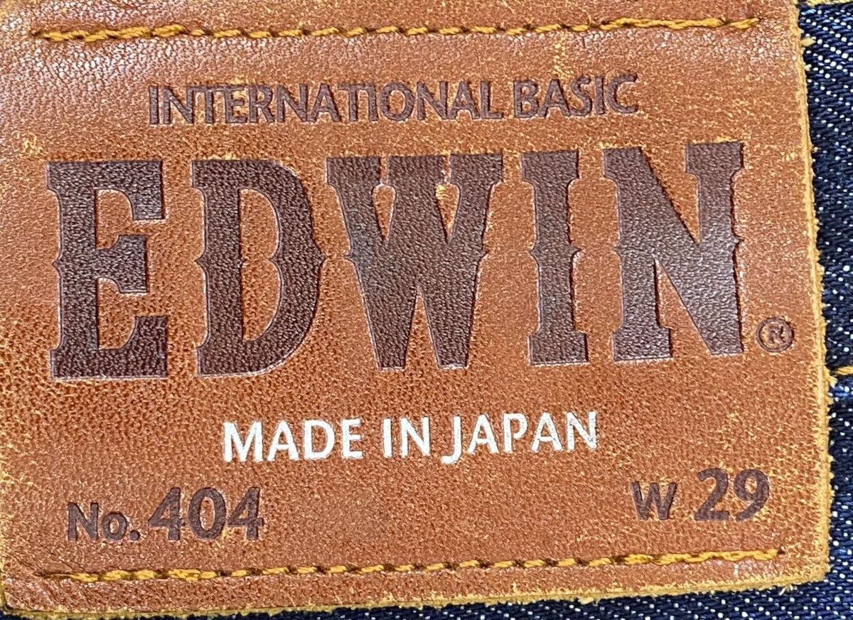 Edwin Edwin 404 Faded Wash Ripped Style Boot Cut Jeans Size US 29 - 12 Thumbnail