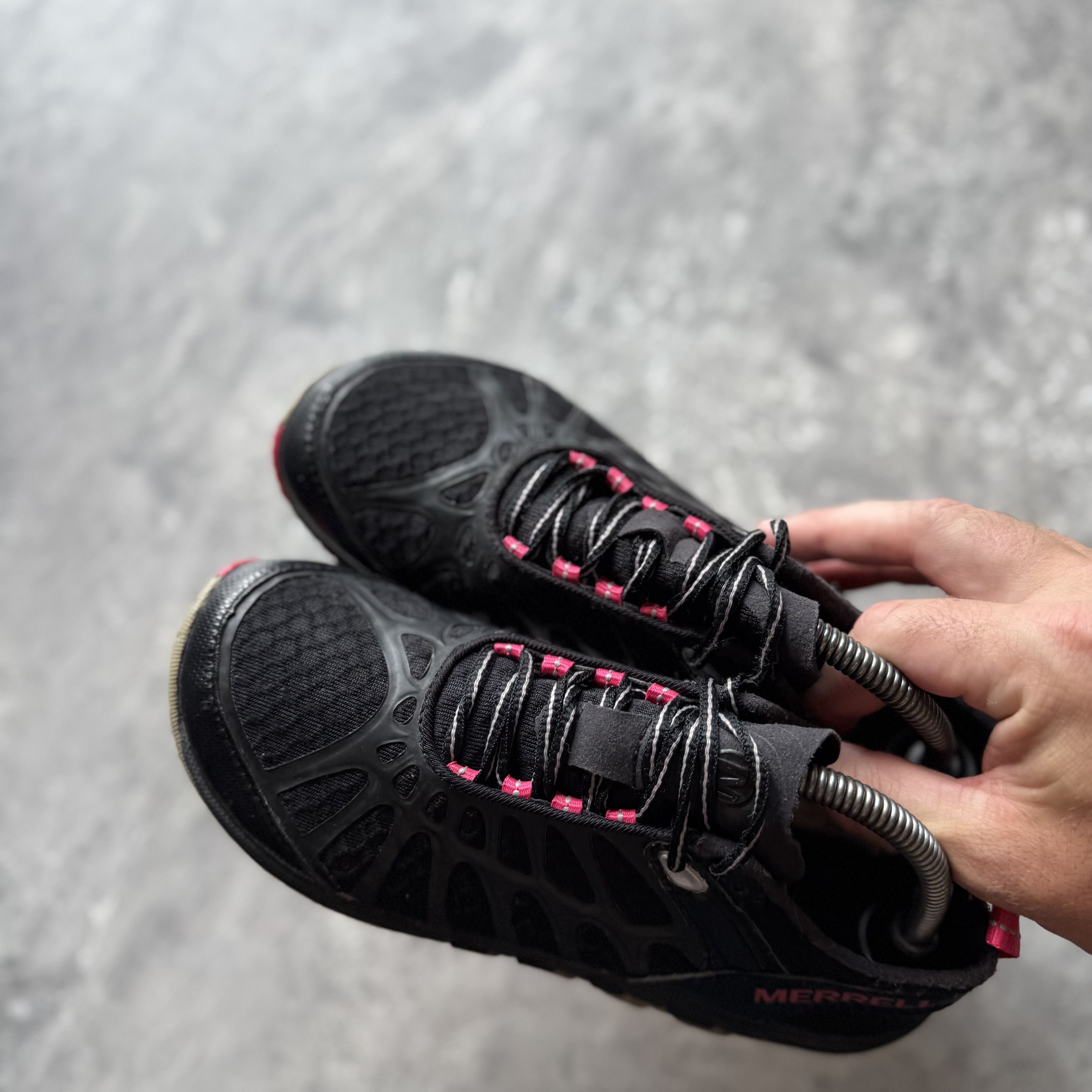 Merrell Merrell Barefoot Trail Glove Black Pink Size US 6.5 / IT 36.5 - 2 Thumbnail