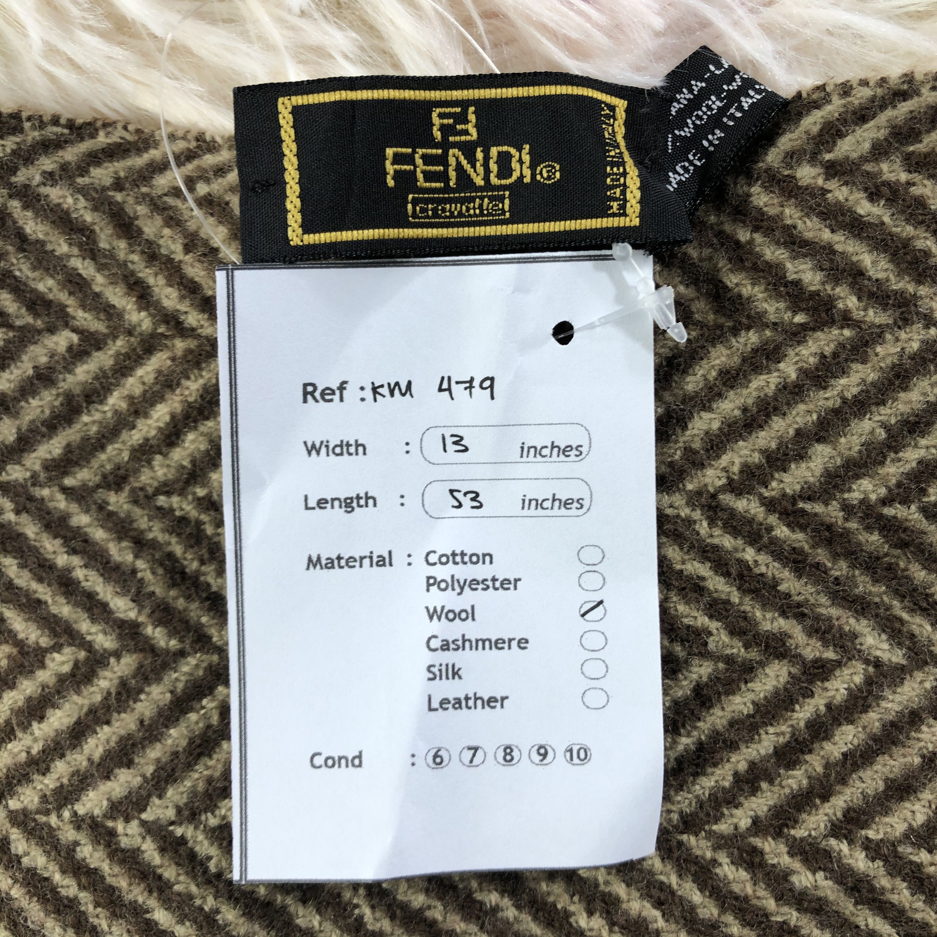 Vintage Fendi Scarf / Muffler / Neckwear Size ONE SIZE - 5 Thumbnail