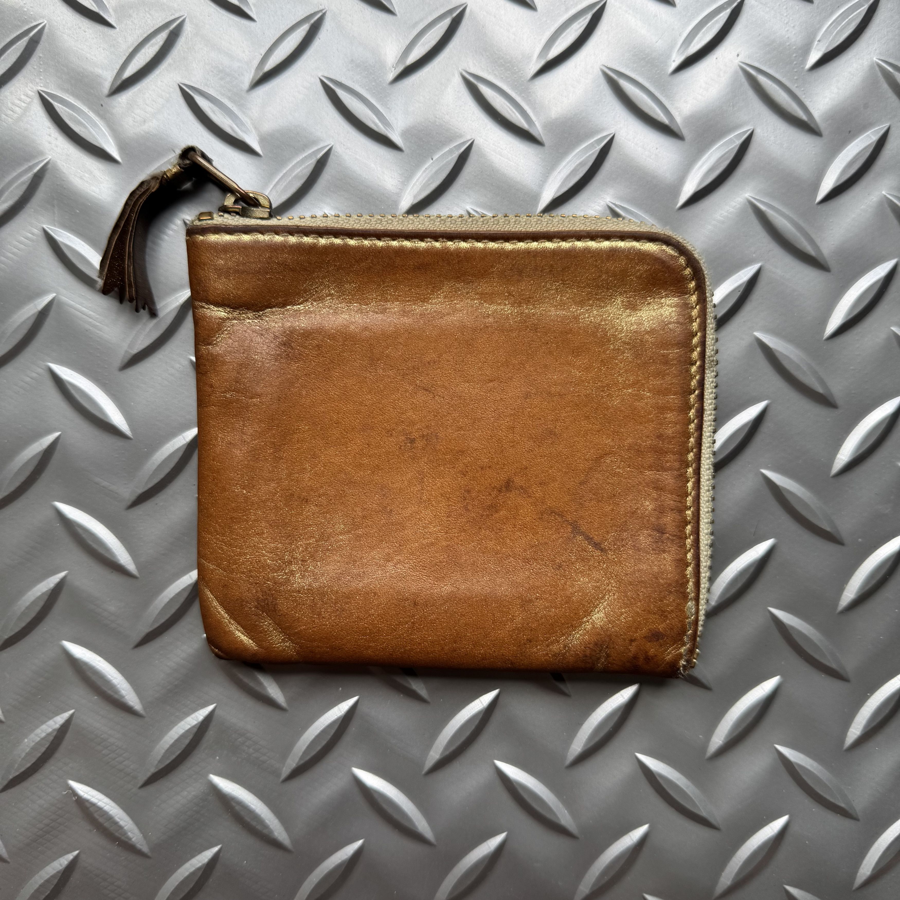 Comme des Garcons Comme des Garçons Wallet Leather Patina Pouch Size ONE SIZE - 2 Thumbnail