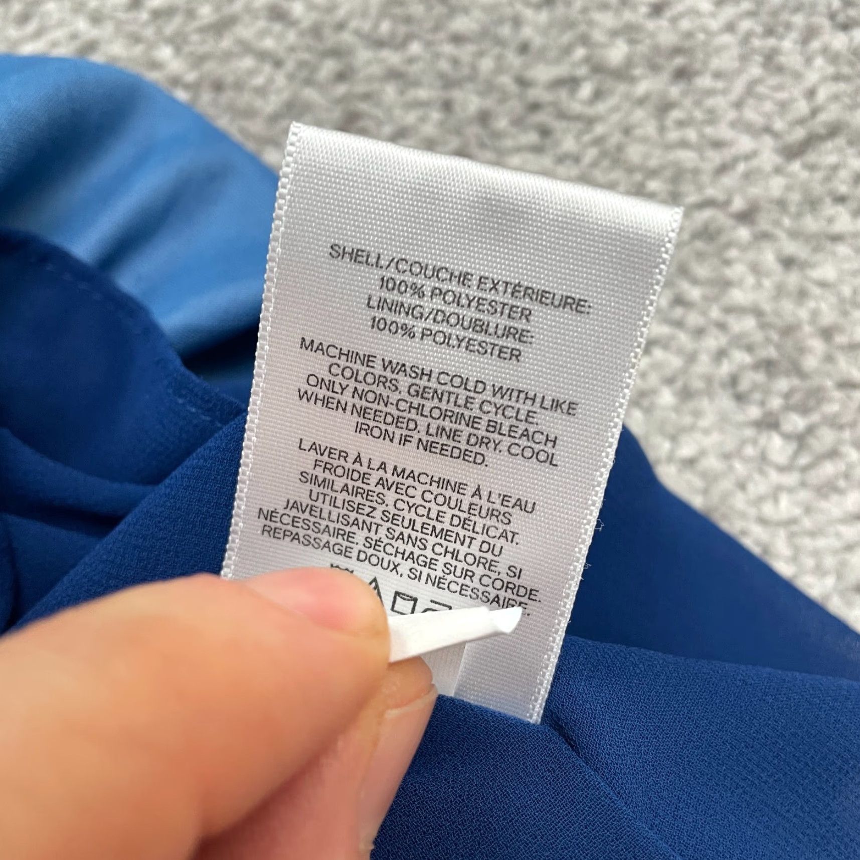 Express Express Velvet Camisole Tank Top Women M Blue V-Neck Spaghetti Strap Casual Size M / US 6-8 / IT 42-44 - 7 Thumbnail