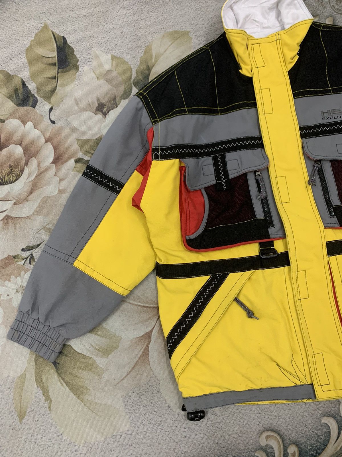 Japanese Brand Vintage Head Exploration Technical Ski Wear Jacket Size US L / EU 52-54 / 3 - 3 Thumbnail
