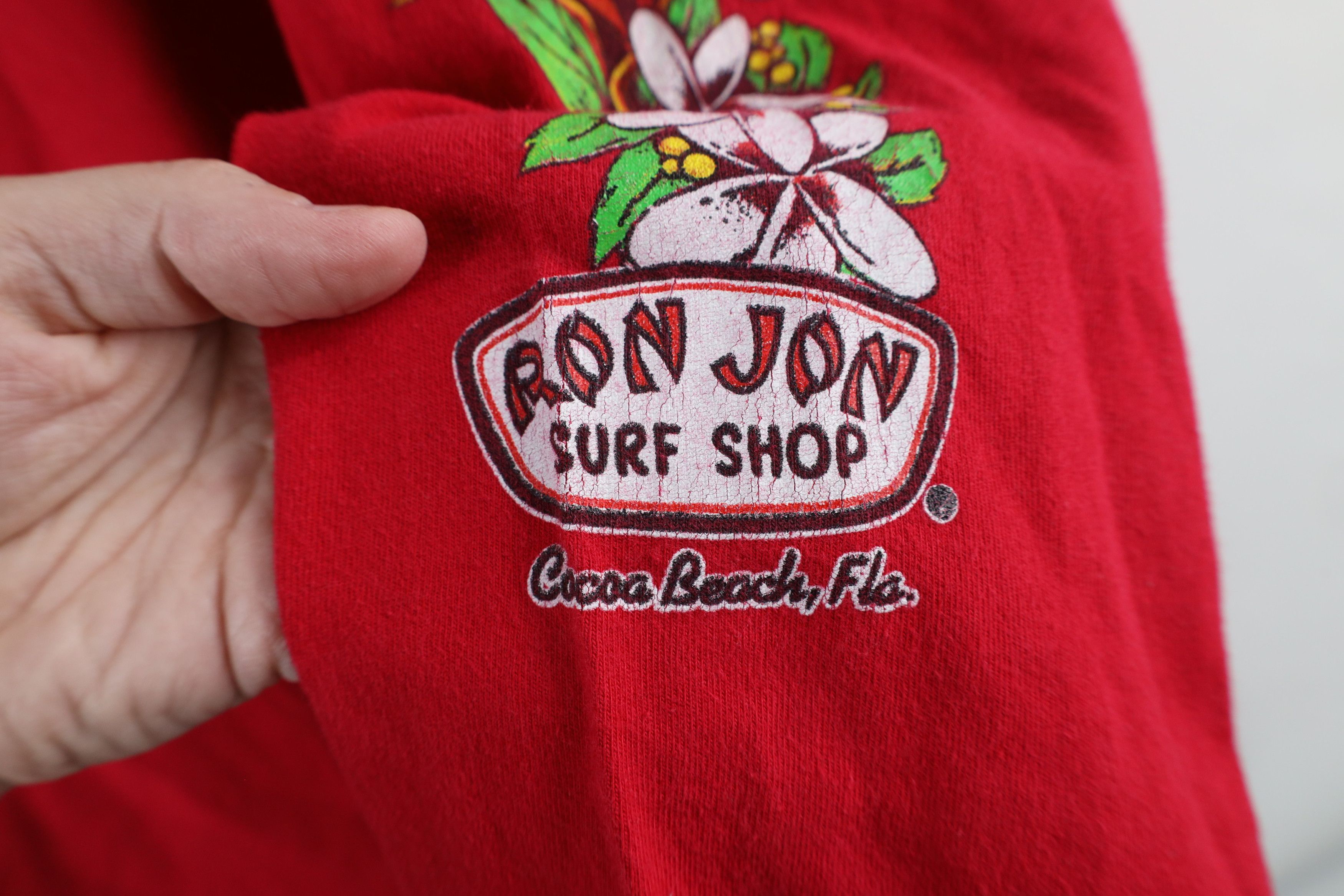 Ron Jon Surf Shop × Vintage Vintage Y2K Ron Jon Surf Shop Spell Out Long Sleeve T-Shirt Size US M / EU 48-50 / 2 - 5 Thumbnail