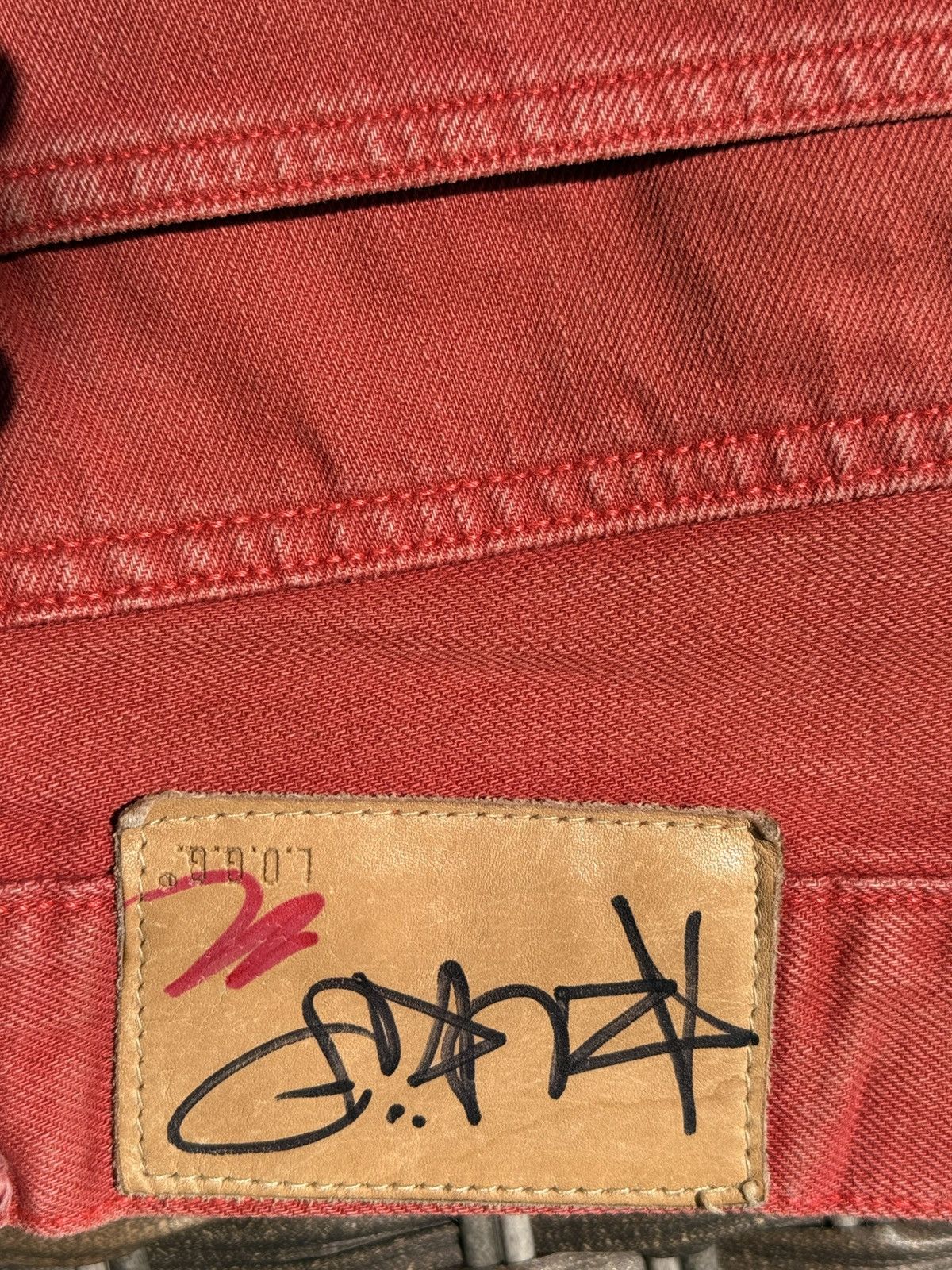L.O.G.G. LoGG x H&M Custom 1/1 Slim Fit Jeans Size US 33 - 7 Thumbnail