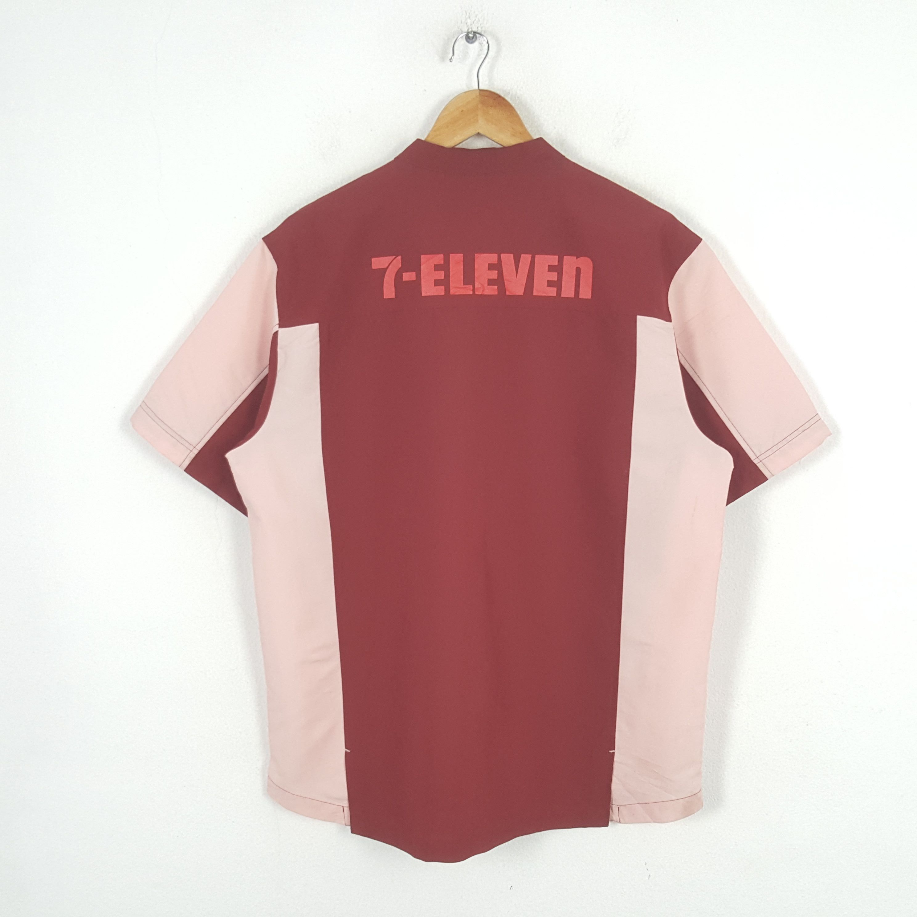 Japanese Brand × Vintage Vintage 7 Eleven Japanese Brand Staff Jacket C76N76 Size US L / EU 52-54 / 3 - 1 Thumbnail