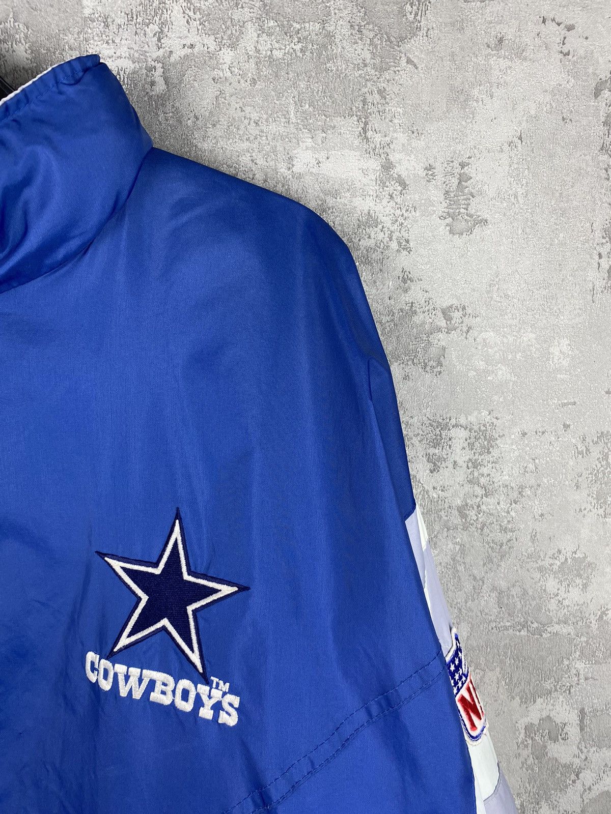 Starter Dallas Cowboys Starter Jacket Men's XL Blue NFL Football Size US XL / EU 56 / 4 - 9 Thumbnail