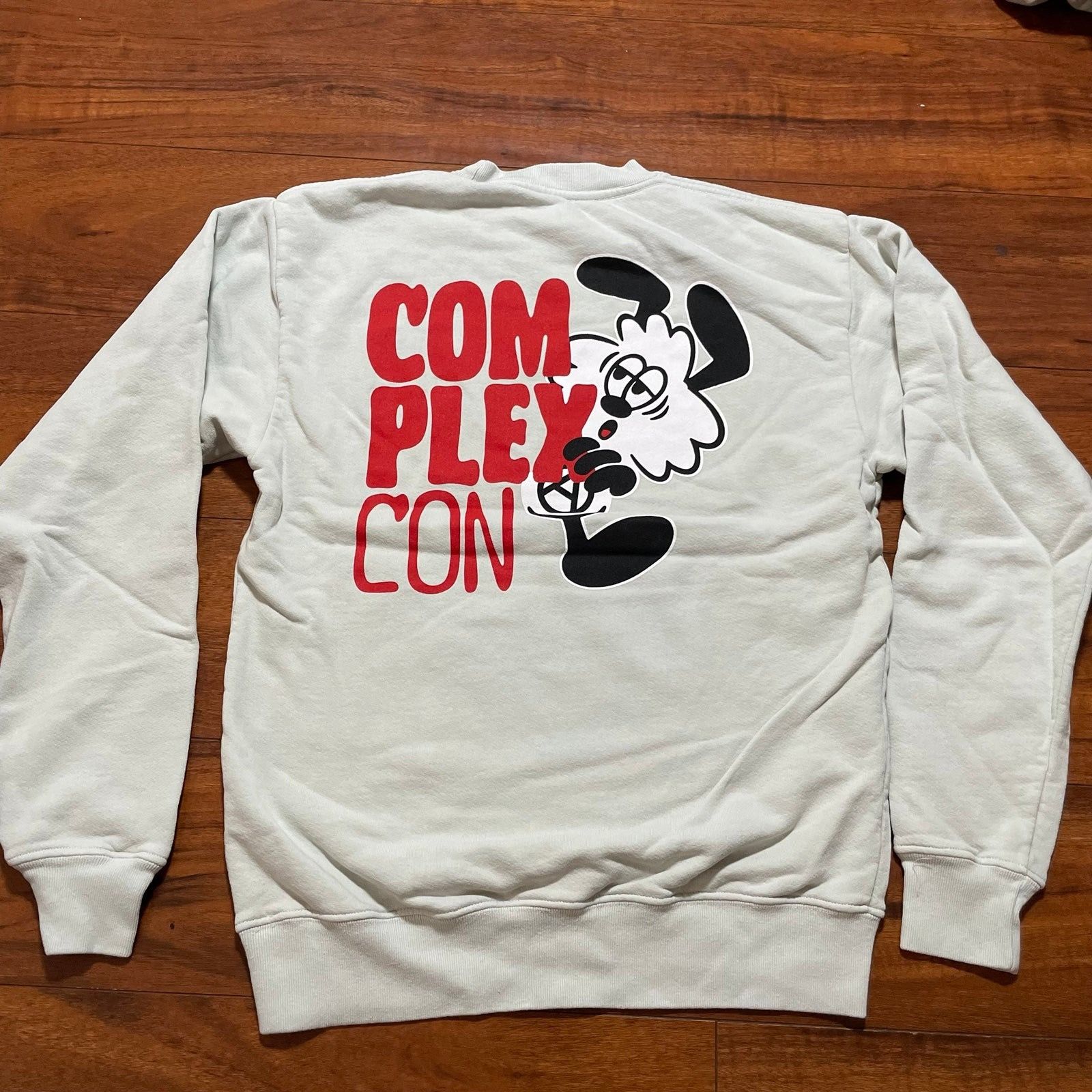 NEW COMPLEXCON X VERDY BEIGE HOODIE SZ EXTRA SMALL XS