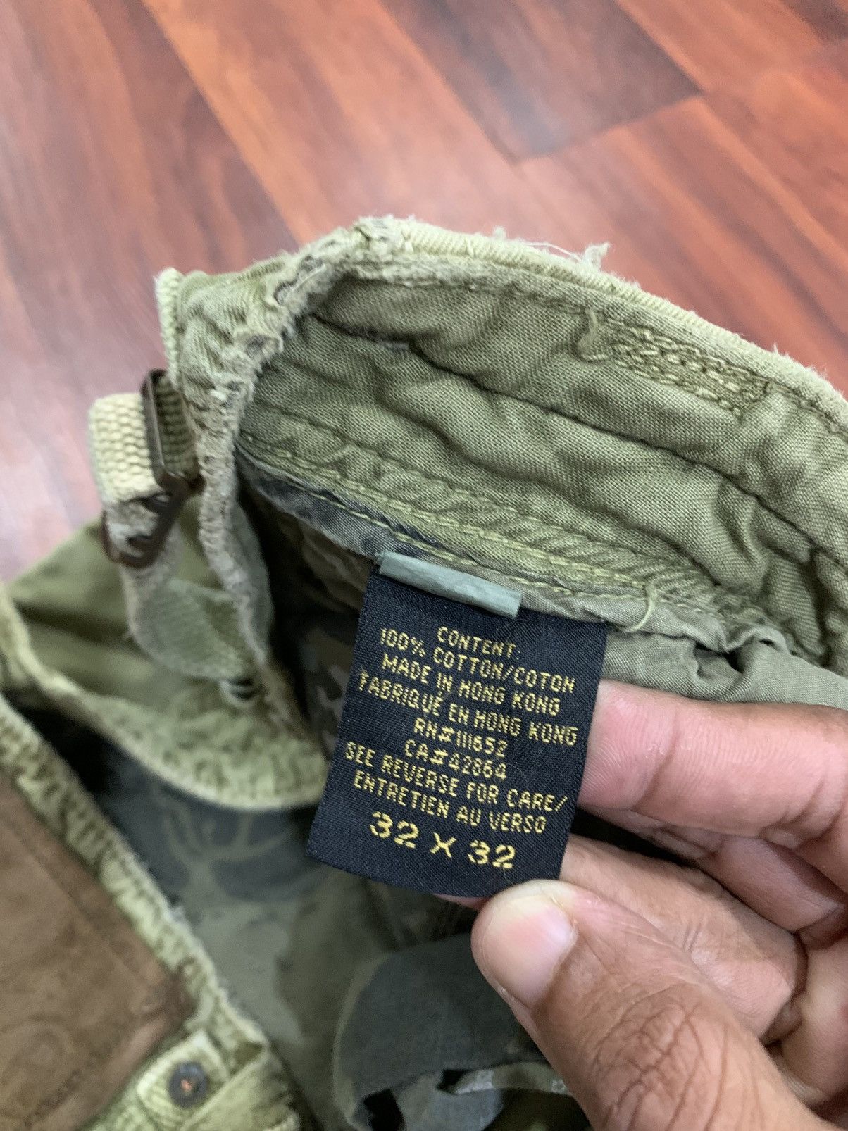 Japanese Brand Z-Brand Embroidered Tiger Cargo Size US 34 / EU 50 - 10 Thumbnail