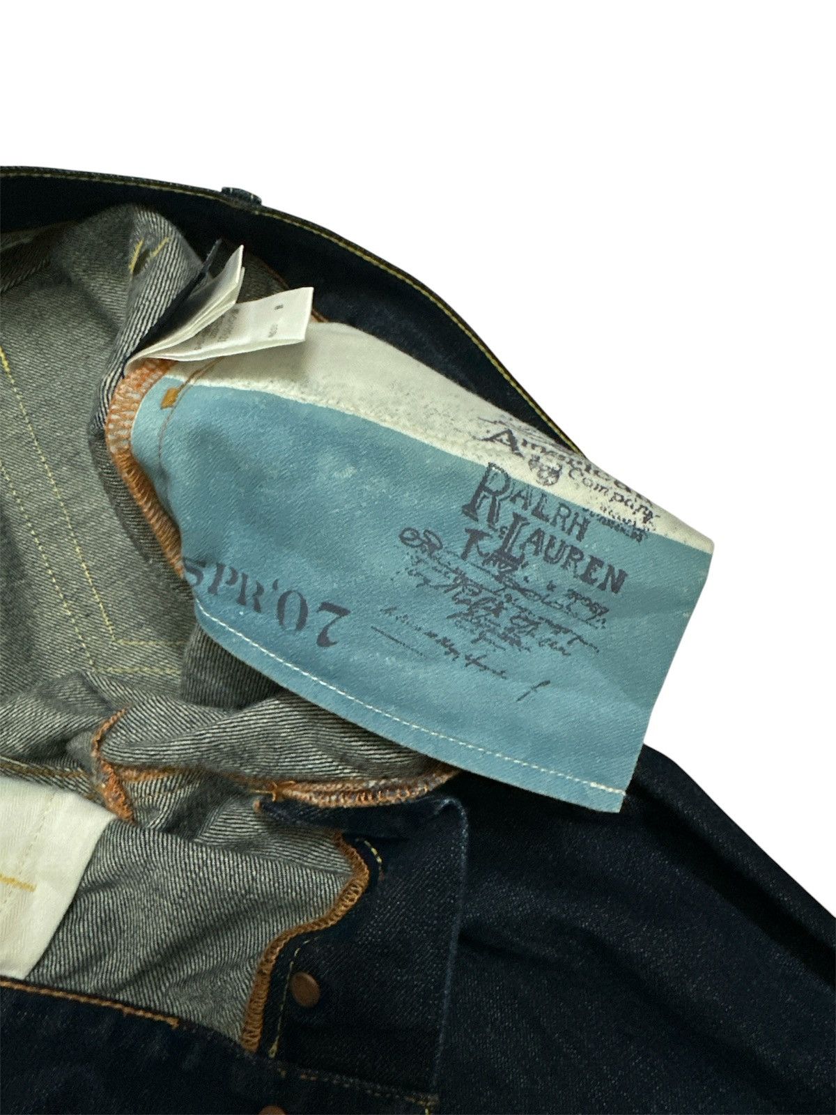 Rick Owens Polo Ralph Lauren Selvedge Jeans Denime Iron Heart Kapital Size US 31 - 10 Thumbnail