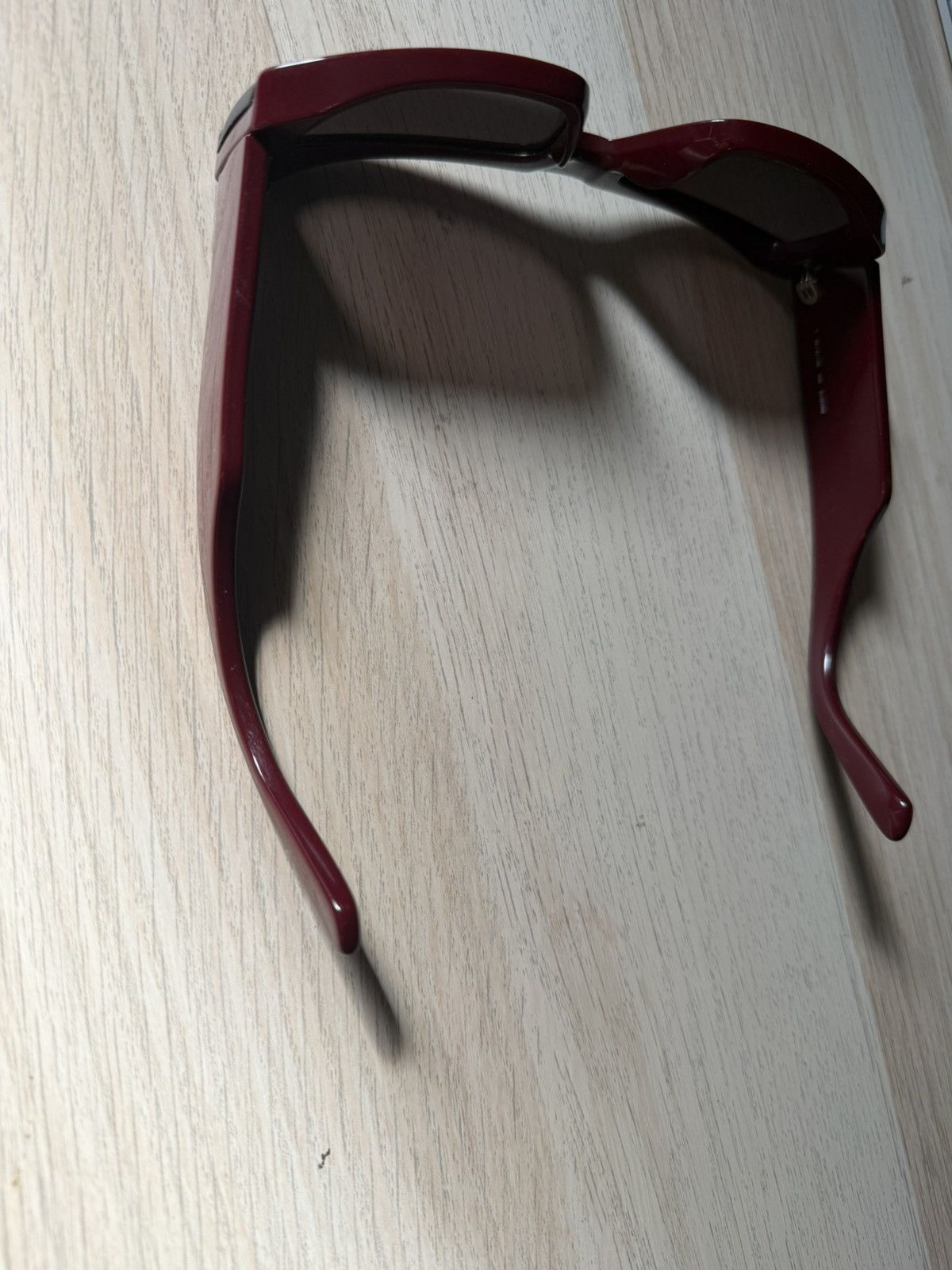 Balenciaga Balenciaga sunglasses in maroon Size ONE SIZE - 3 Thumbnail