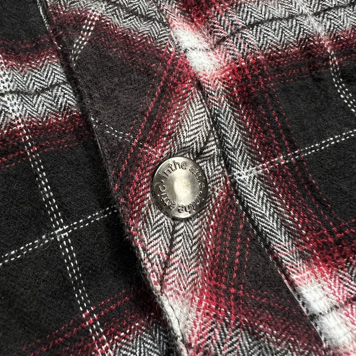 In The Attic 2000’s In The Attic Vkei Style Zip Flannel Shirt Size US M / EU 48-50 / 2 - 9 Thumbnail