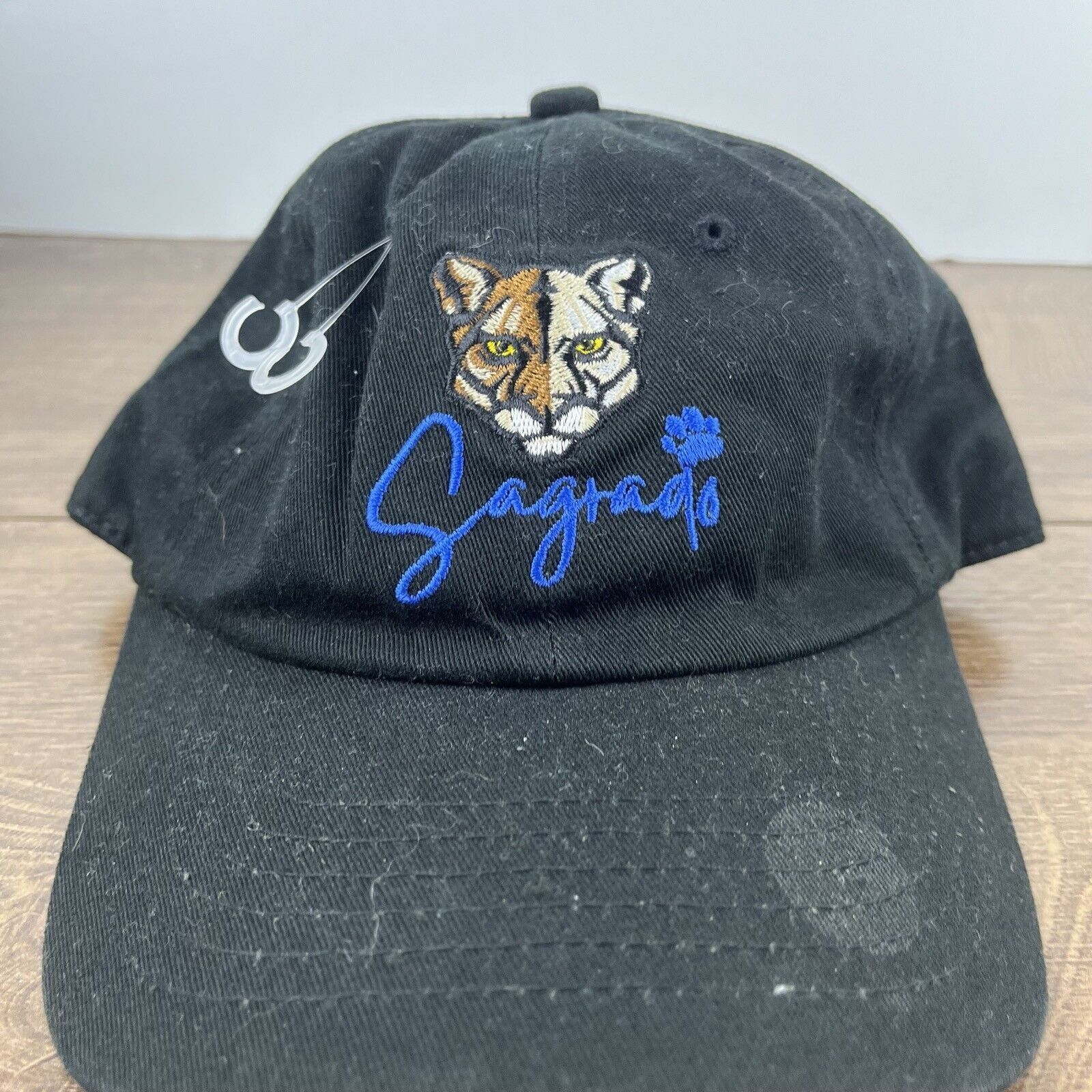 Other Sagtado Hat Black Cap Adjustable Hat Black Adult Fit Hat Size ONE SIZE - 6 Thumbnail