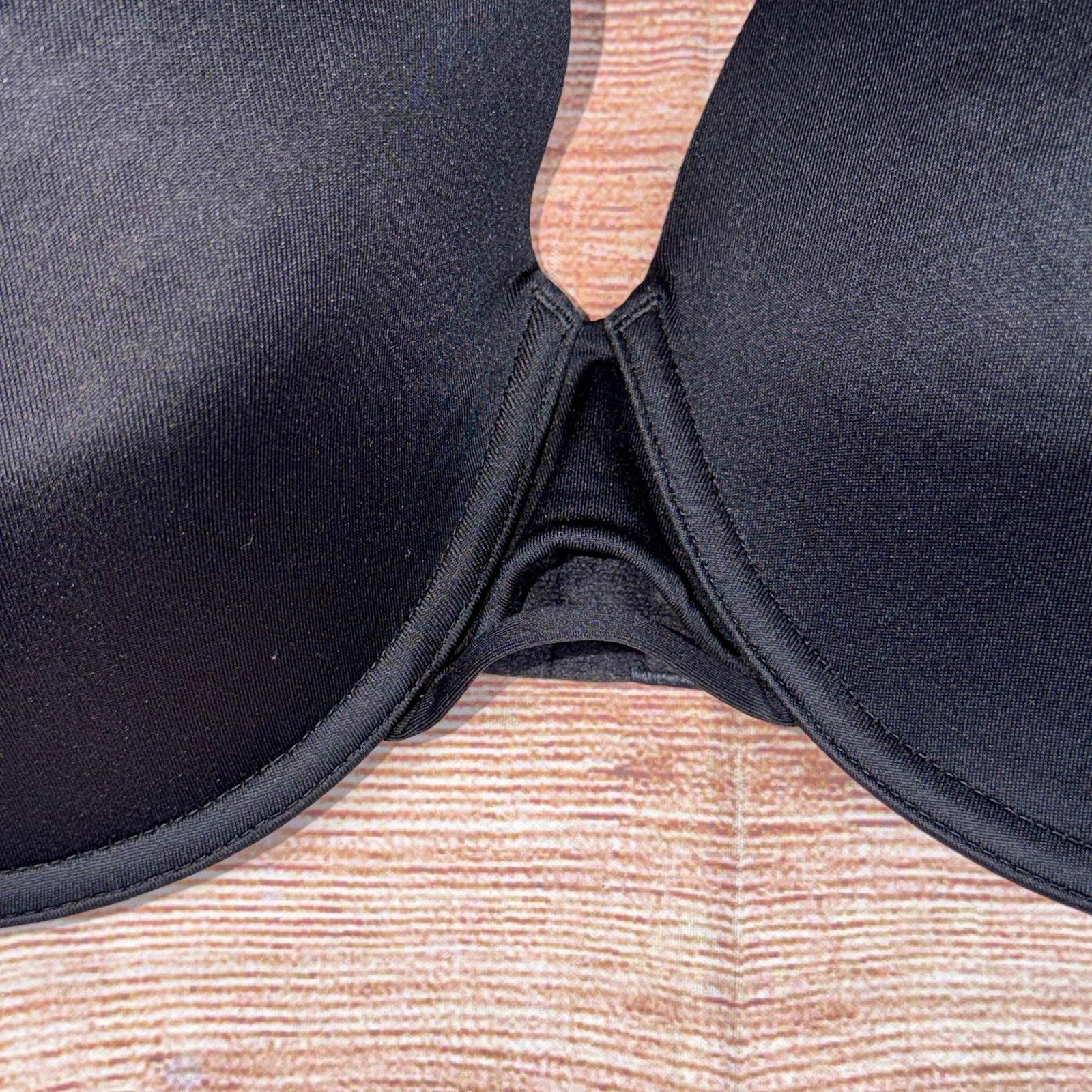 Hanes Hanes Black Underwire Bra 2XL Size ONE SIZE - 2 Thumbnail