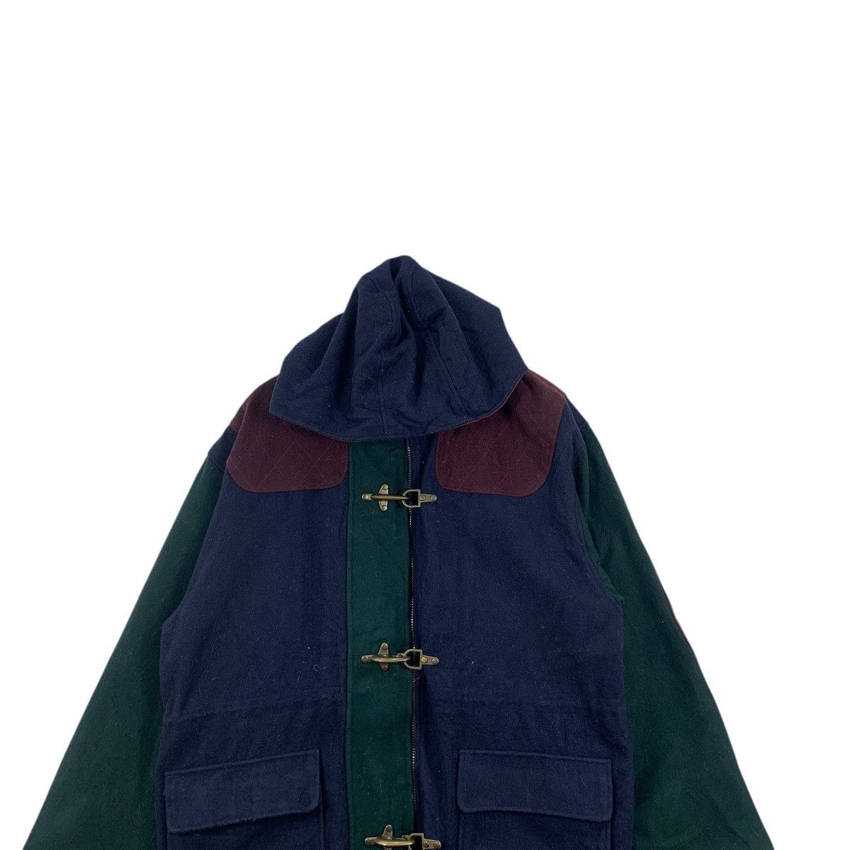 Vintage Vintage OUT BROOK Duffle Coat Heavy Jacket Outdoor Parka Size US L / EU 52-54 / 3 - 2 Thumbnail