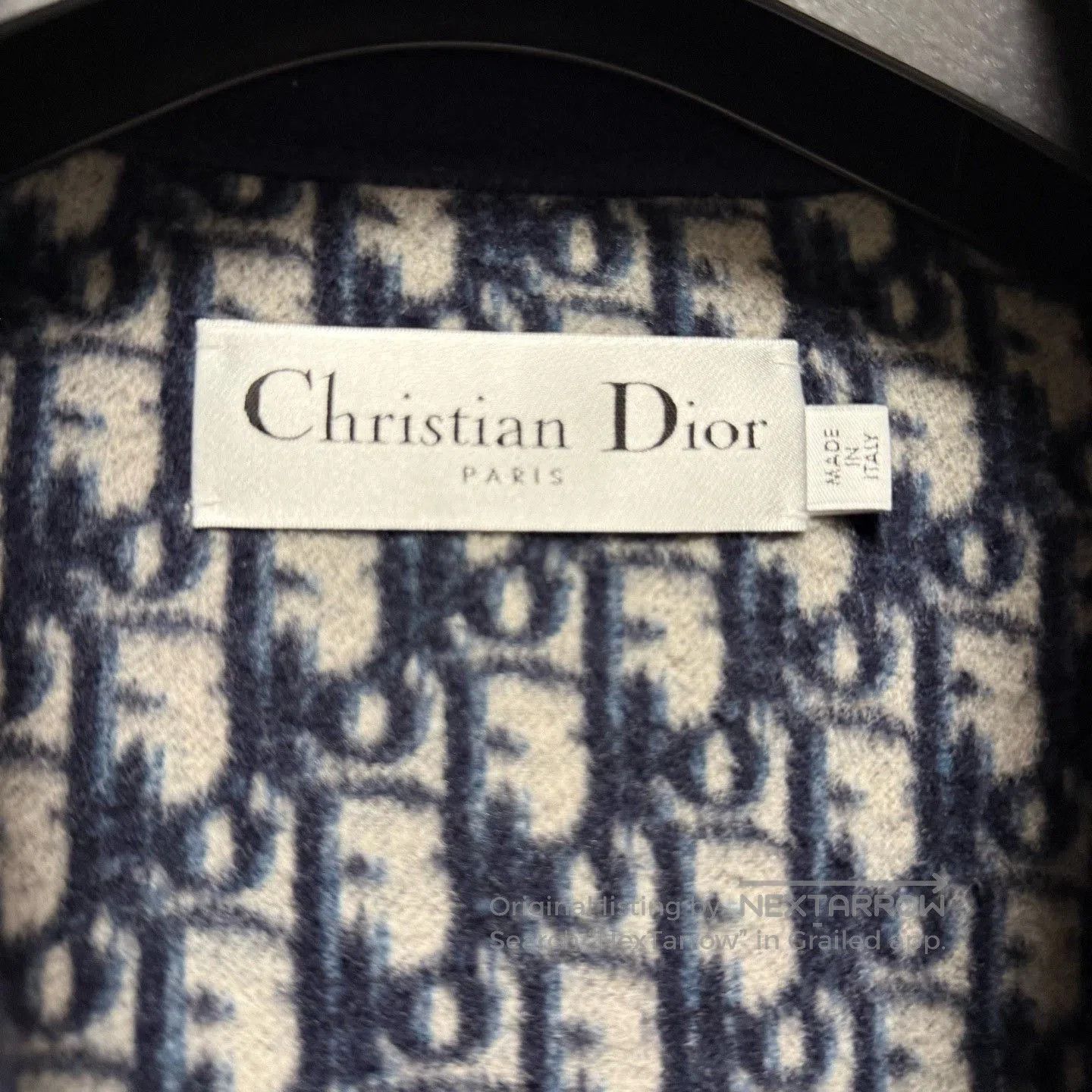 Dior Dior Reversible Wool Coat with Belt. Size S / US 4 / IT 40 - 3 Thumbnail