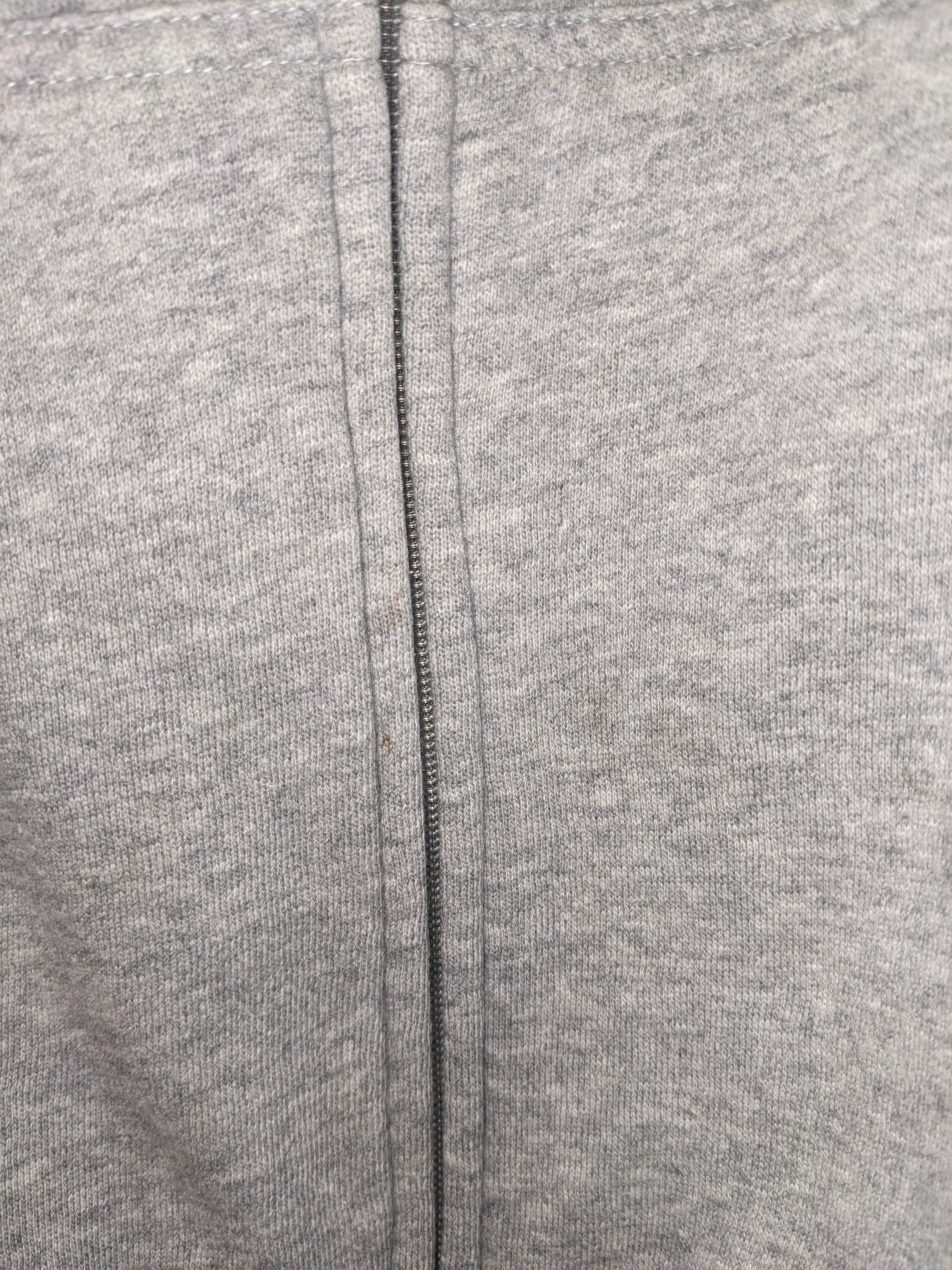 Quiksilver × Vintage Vintage Y2K Quiksilver Gray Sherpa Lined Full Zip Hoodie Size US L / EU 52-54 / 3 - 6 Thumbnail