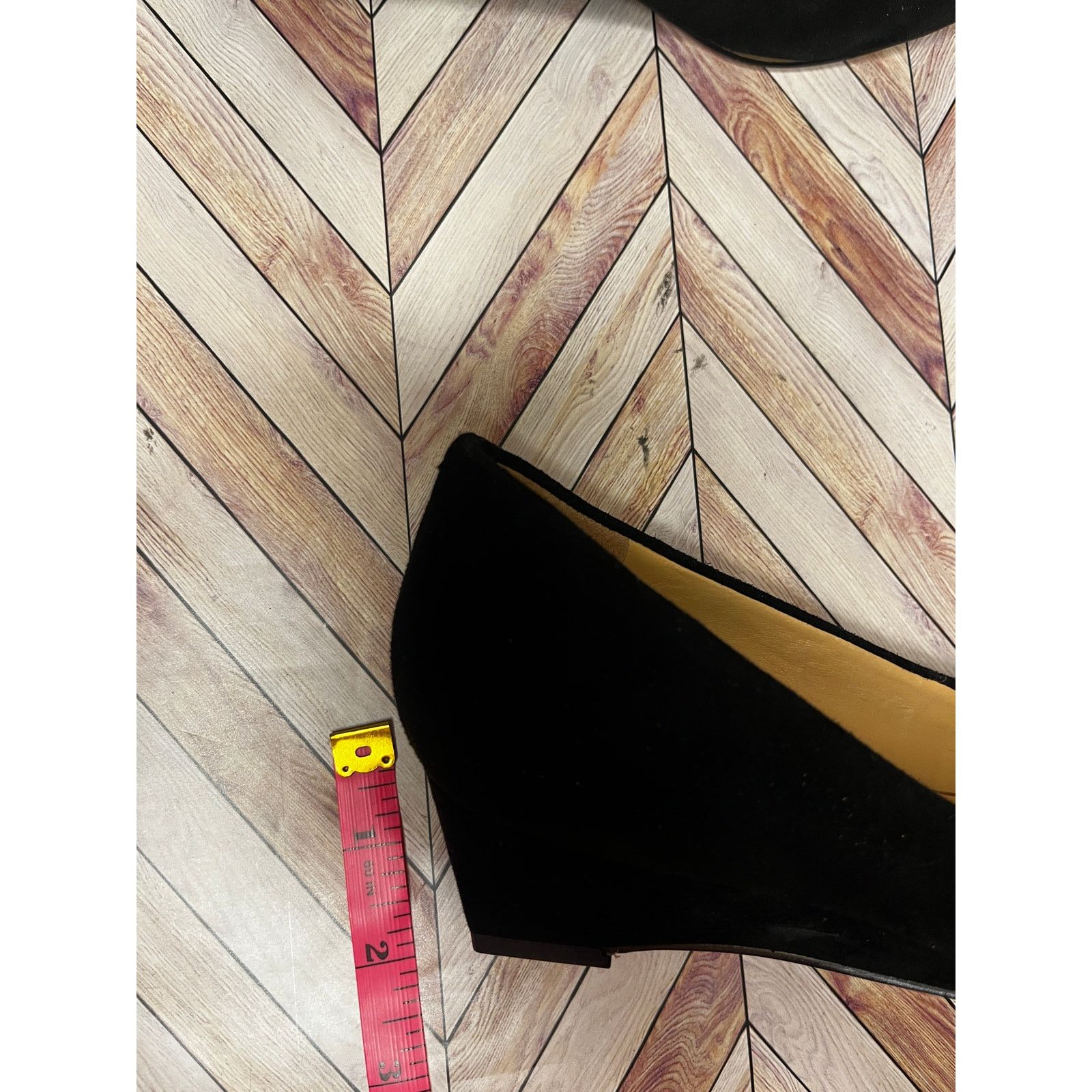Other Talbots Suede Wedge Heel Pumps Brown Women's Size 6.5M Size US 6.5 / IT 36.5 - 7 Thumbnail