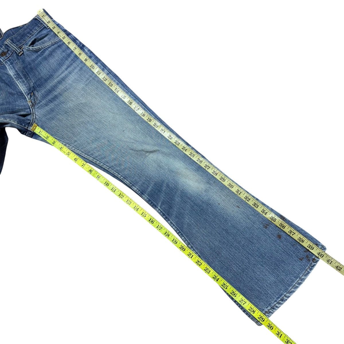 Hedi Slimane Vintage 70s Levis 646 Flare Jeans Hedi Slimane Size US 29 - 17 Thumbnail