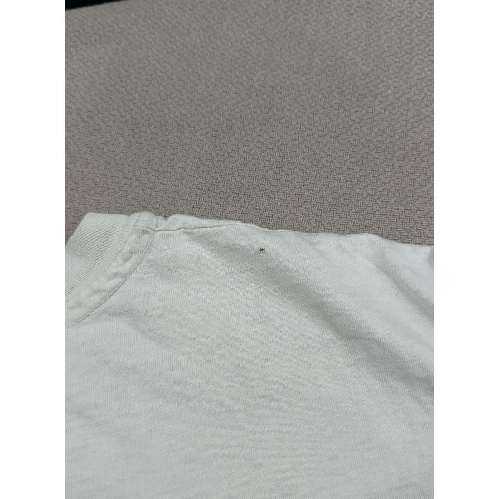 Hanes VINTAGE R. Del Rio Parrot Nature T Shirt Men's XL White Single Stitch USA 90s Hanes Size US XL / EU 56 / 4 - 8 Thumbnail