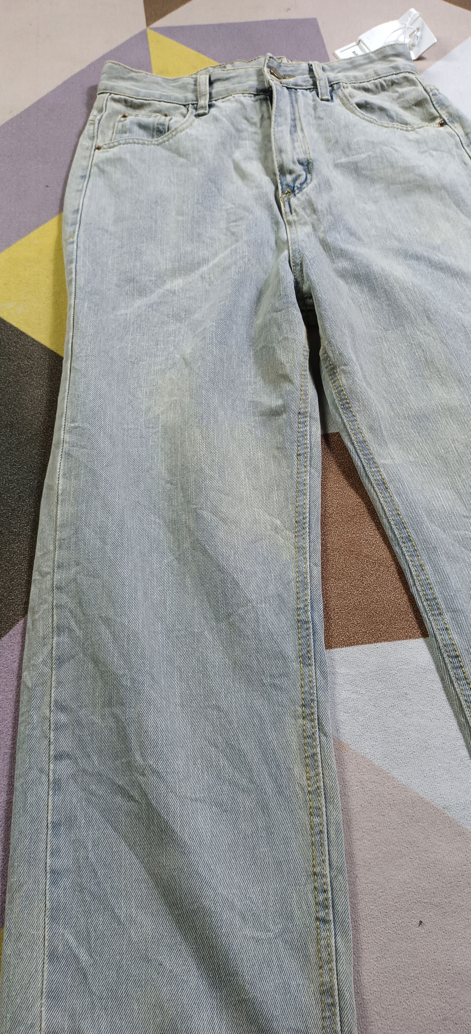 Japanese Brand Vintage🔥Day Closet Baggie Distressed Denim Size US 28 / EU 44 - 6 Thumbnail