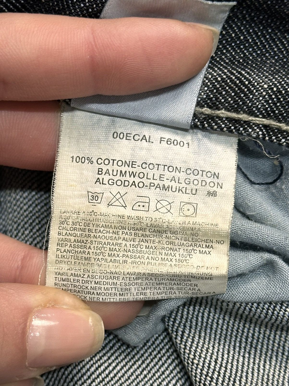 Diesel Vintage Diesel faded jeans Bontage cut Italy vintage style Size US 32 / EU 48 - 12 Thumbnail