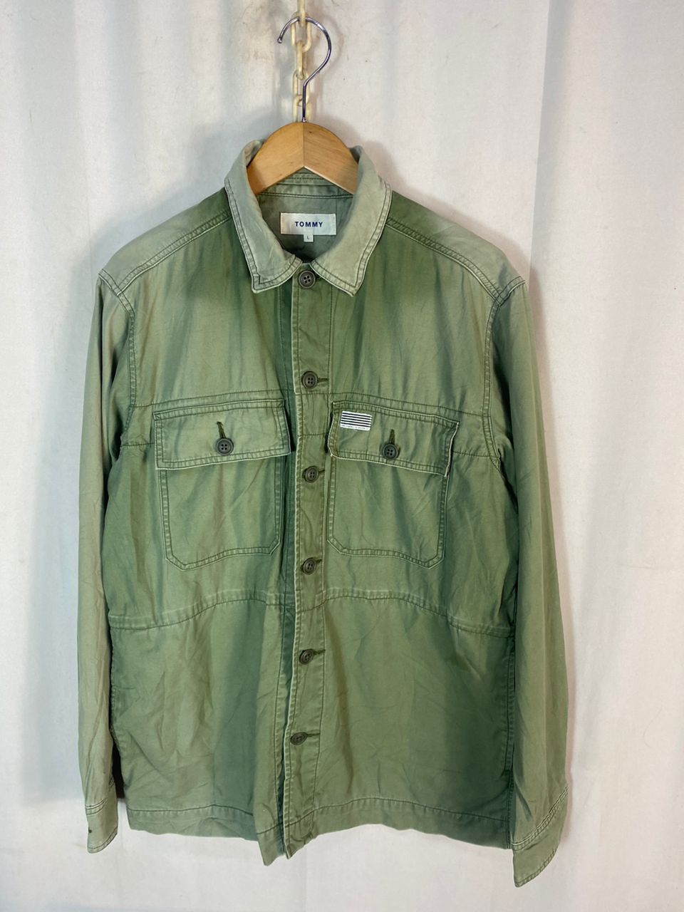 Other × Tommy Jeans Tommy button up jacket army fashion Size US M / EU 48-50 / 2 - 1 Thumbnail